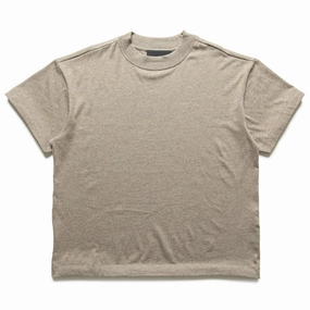 Fear Of God Essentials 3 Pack Essential Tee - Heather Gray Easy to move in Cropped
