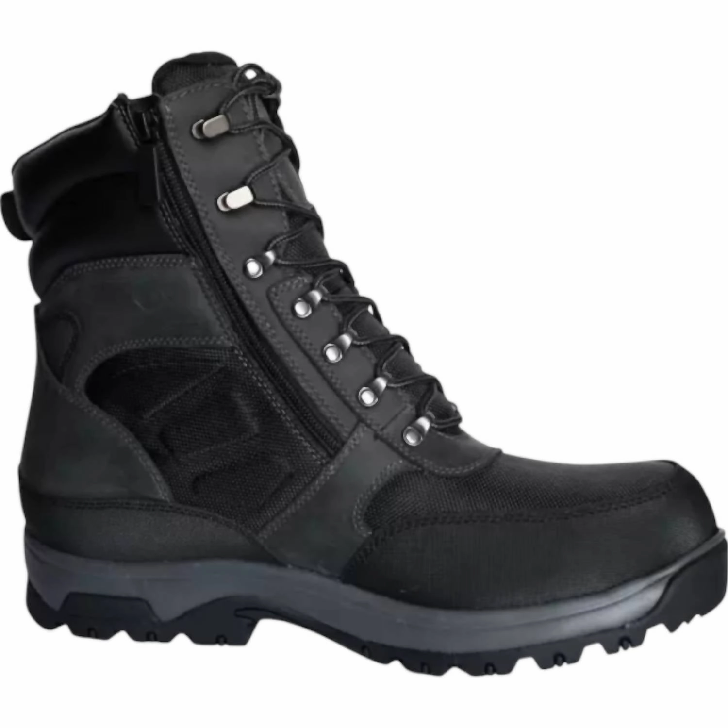 Men's 8000 Works Ubal Side-Zip 400G Insulated Boots In Black Trendy Footwear