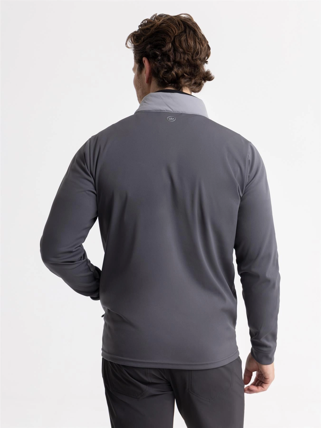 popular in Europe Build Weld Hybrid Half Zip Jacket Iridium/Oslo Grey