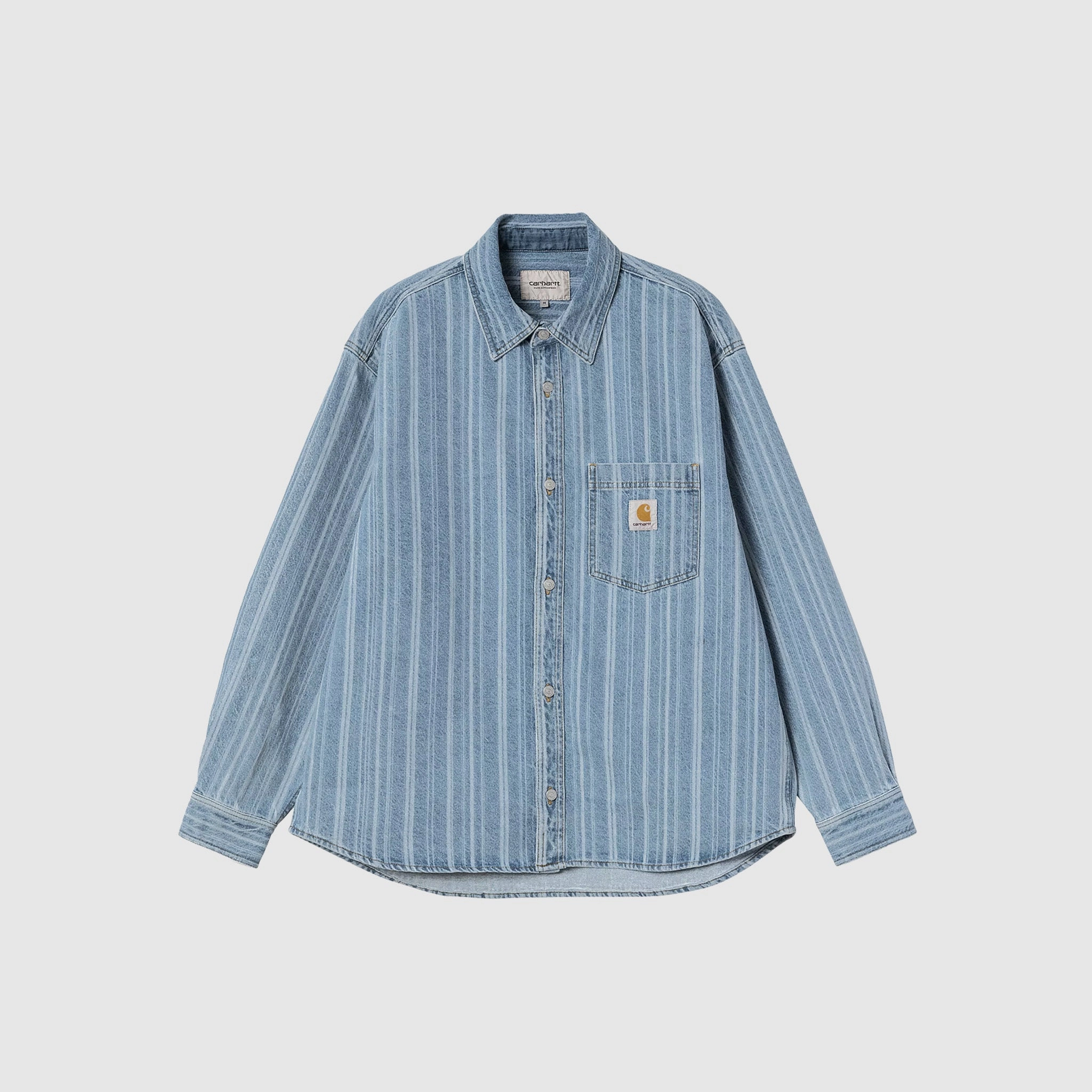 Moisture Wicking Material Classic Wear RYLAN STRIPE SHIRT JACKET