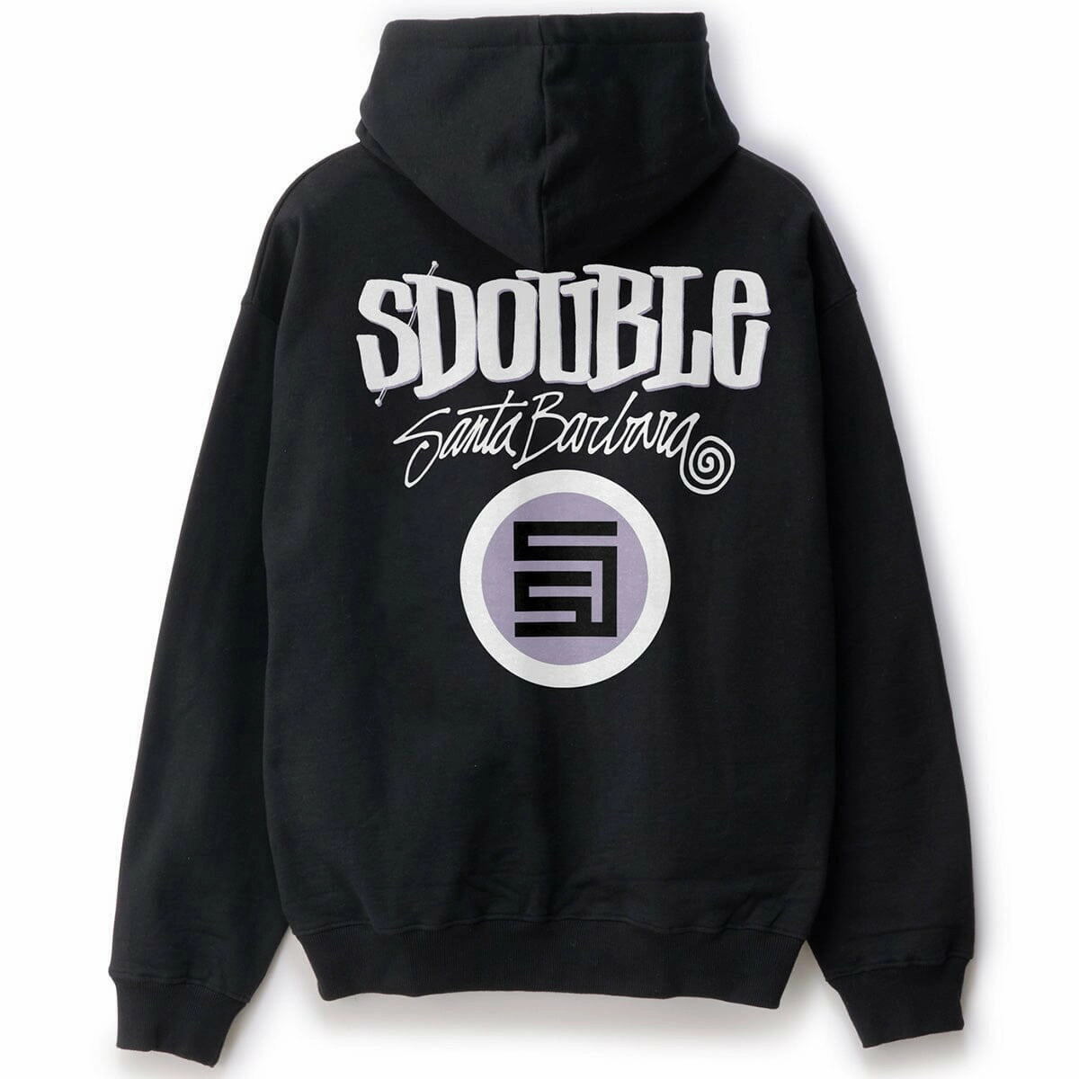 Tonal Stitching Concert wear S/Double - Combo Platter Hoodie Black