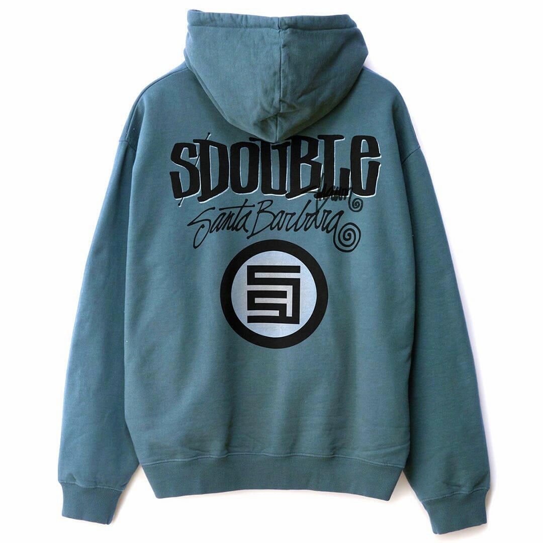 Bear like Heavyweight Fabric S/Double - Combo Platter Hoodie Marine Blue