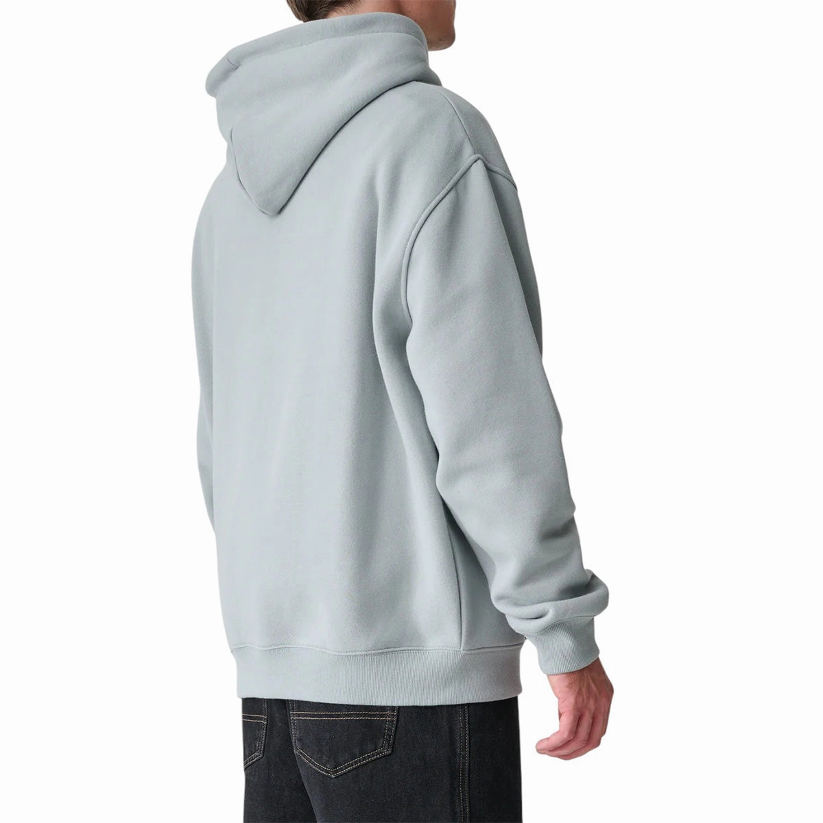 Roomy Waist S/Double - Small Stock Hoodie Blue Grey
