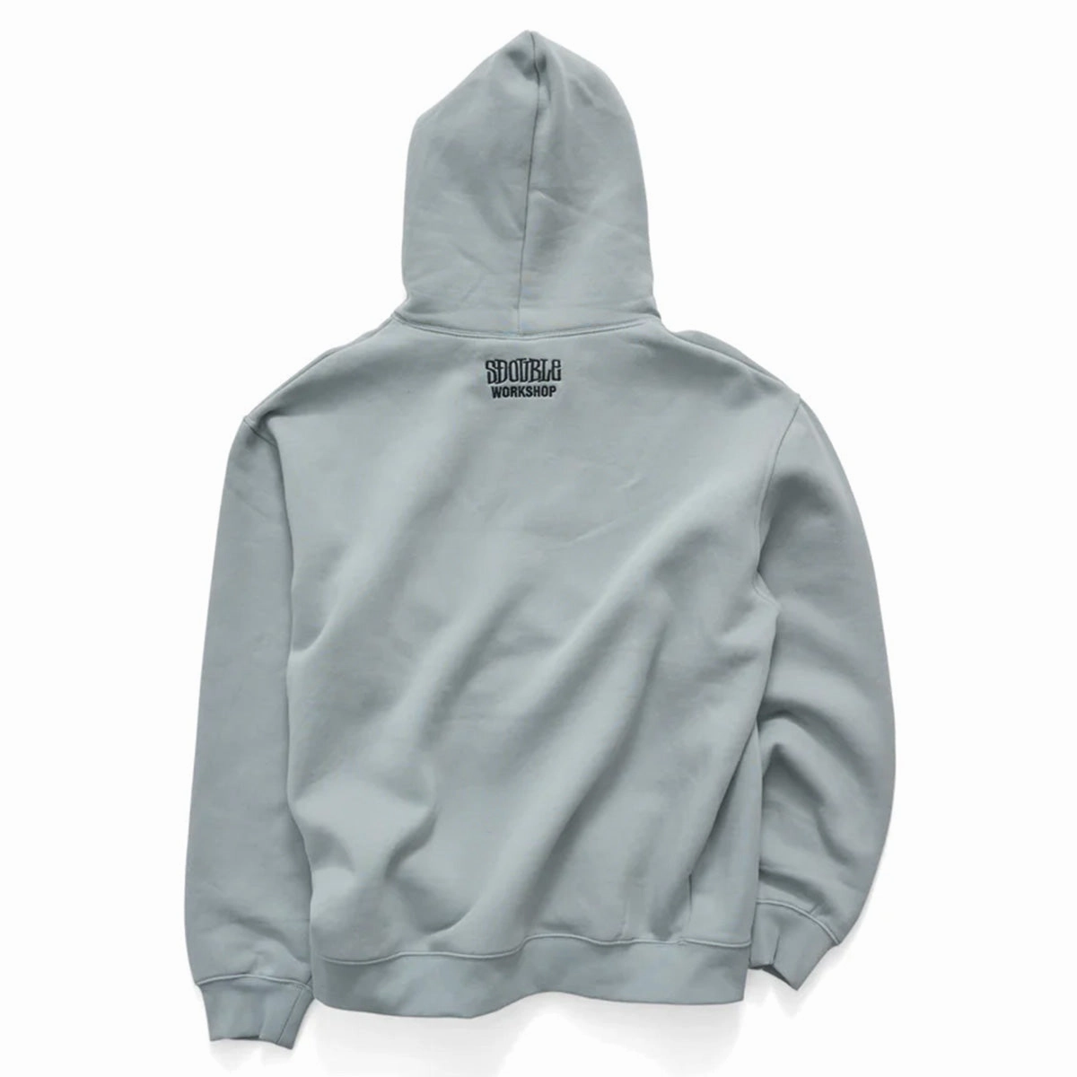 Eco Conscious Material Outdoor Fit S/Double - Small Stock Hoodie Blue Grey