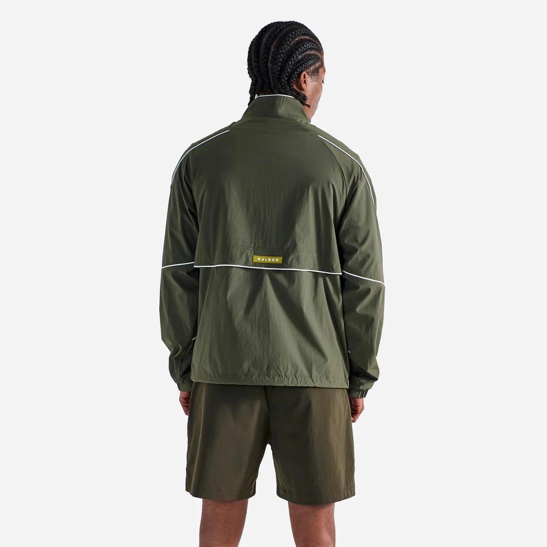 Stretchable Fabric Selection Riva Nylon Jacket Cypress Green