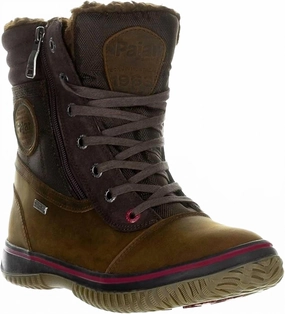 Seamless Stitching Coffee Shop Men??S Trooper 2.0 Winter Boots In Dark Brown