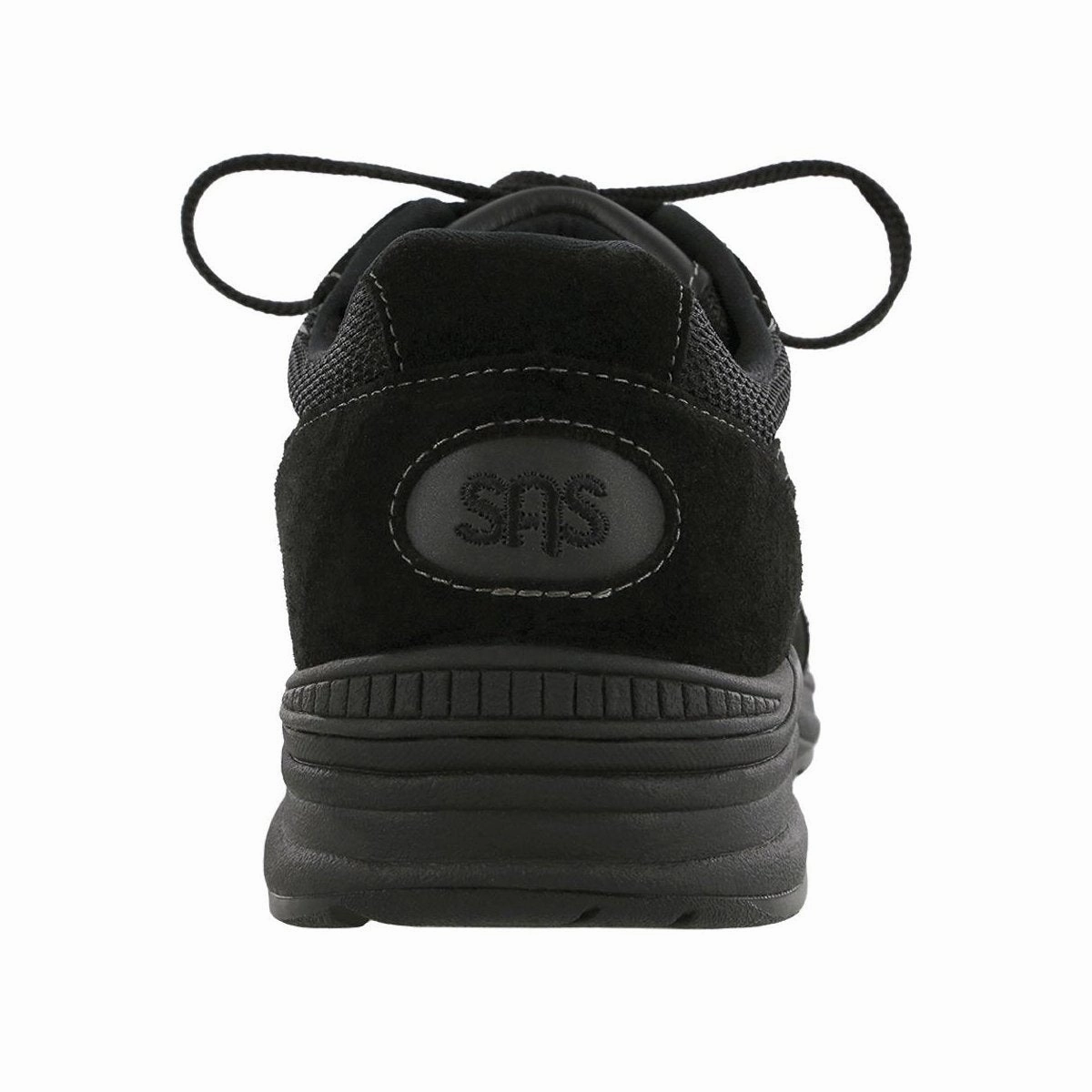 SAS Men's Journey Mesh Black Ankle Support Features Trail Comfort
