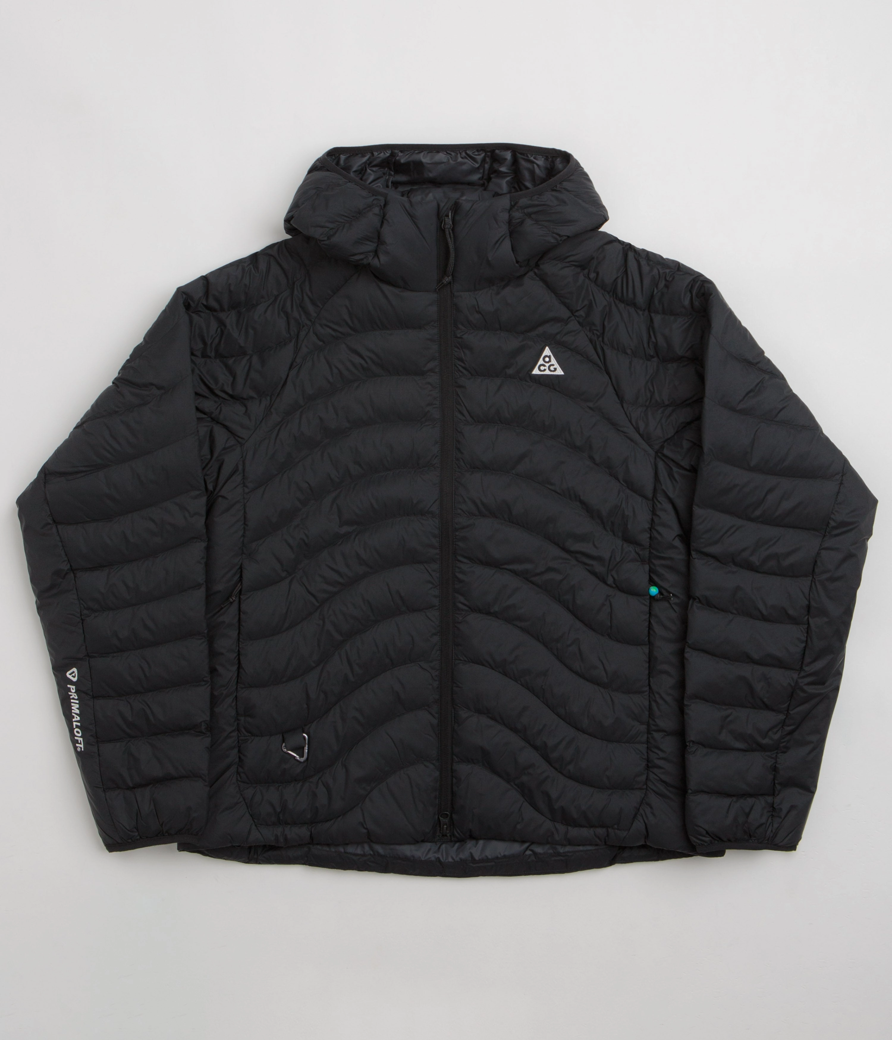 Nike ACG Lava Flow Jacket - Black / Black / Black / Summit White Reliable Protection HemLock Adjustment System