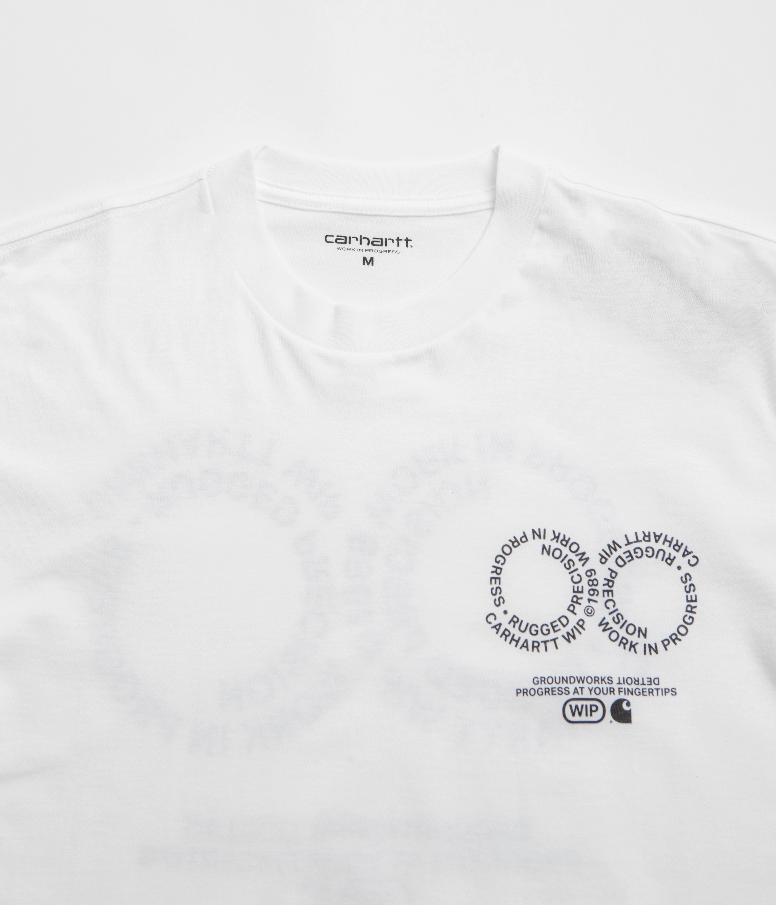Carhartt Rotation T-Shirt - White / Black Designer