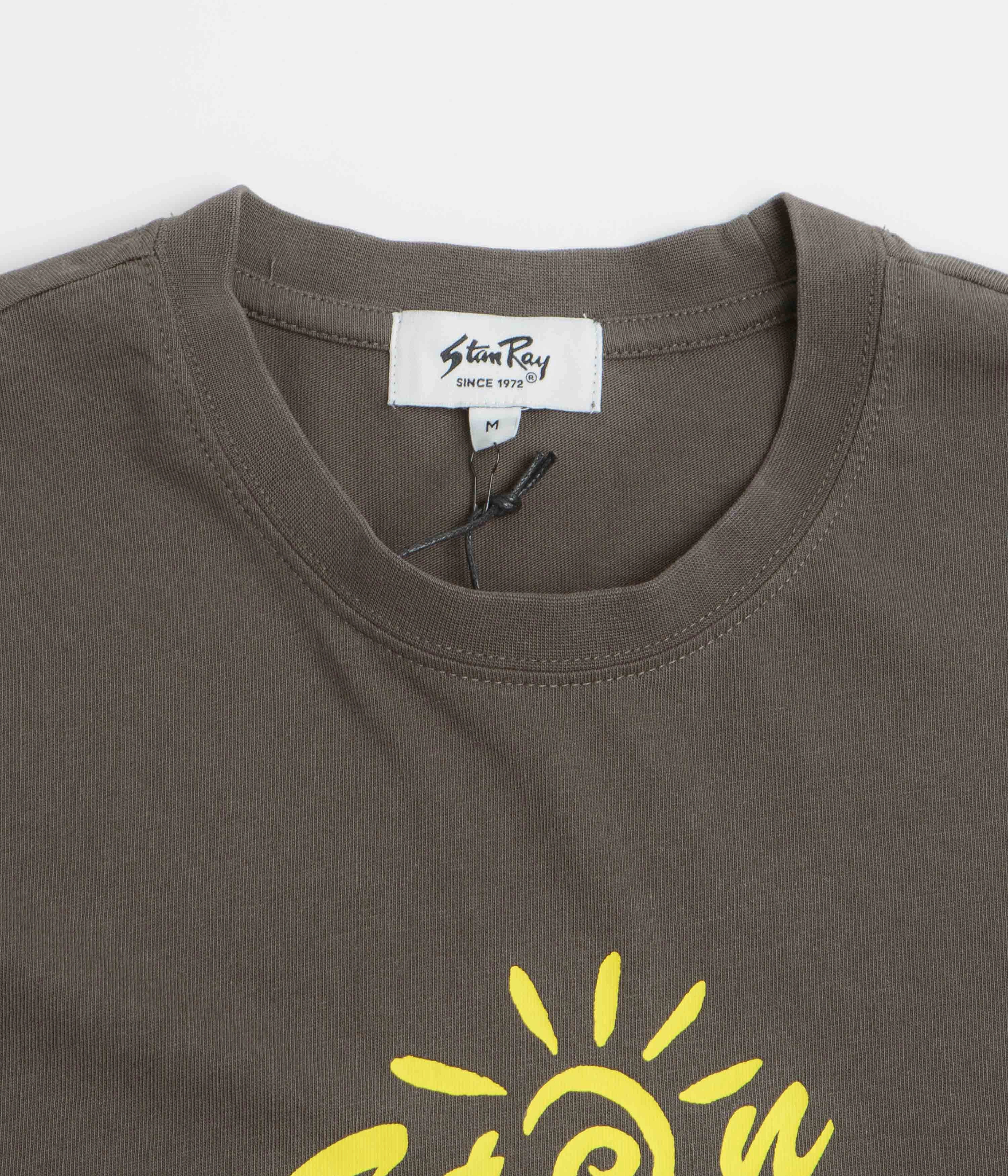 blouse silhouette gym event Stan Ray Ray Vine T-Shirt - Washed Black