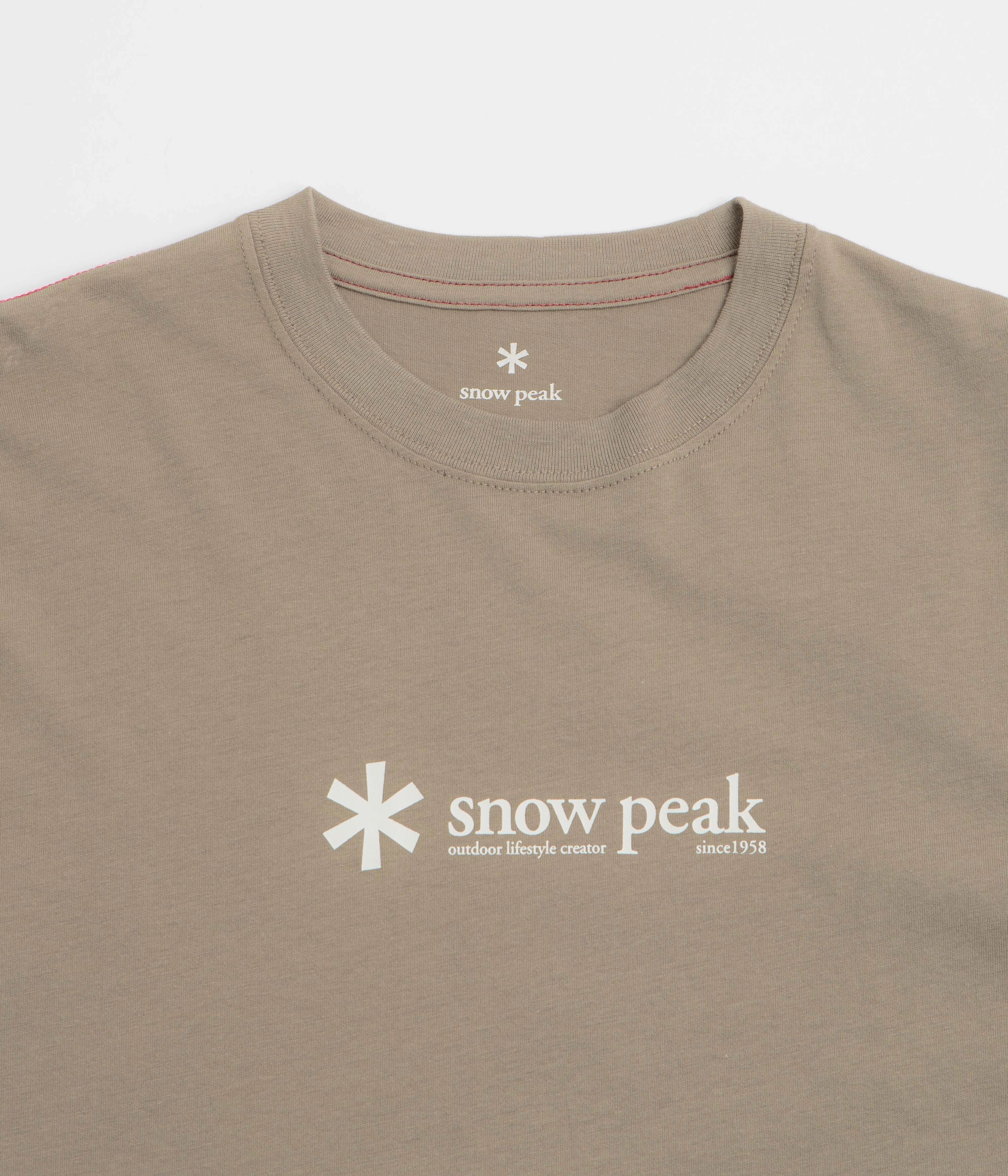 Snow Peak Soft Cotton Logo T-Shirt - Pro fall clothes Female design