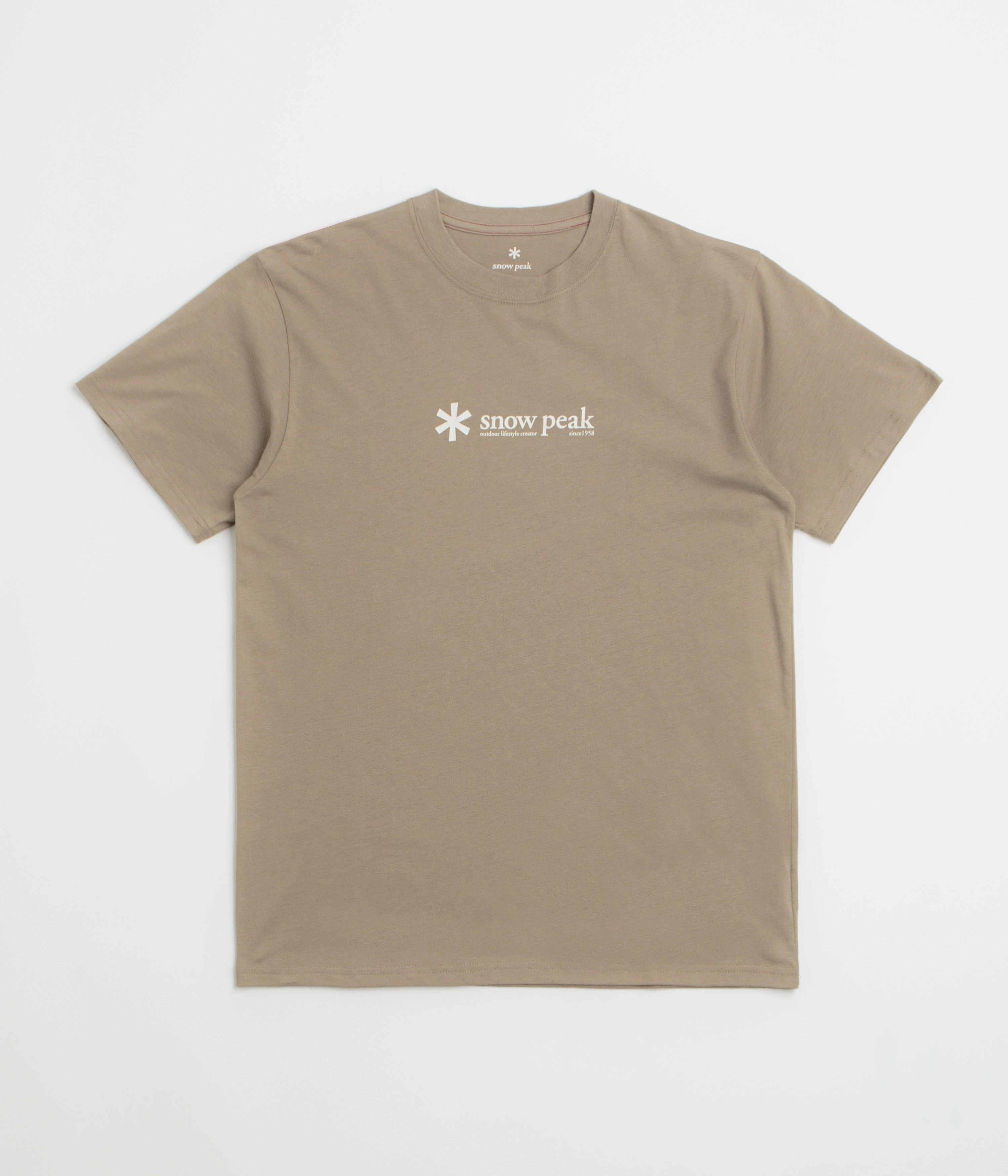 Snow Peak Soft Cotton Logo T-Shirt - Pro cricket event