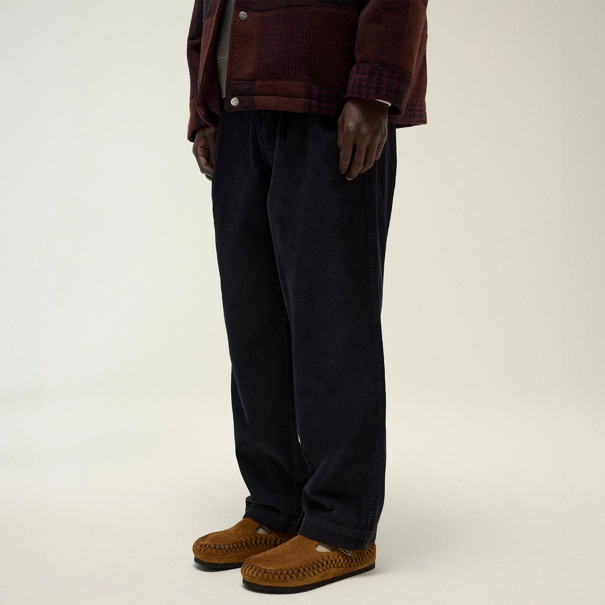 Kith Washed Corduroy Montrose Pant - Ink Core Essential