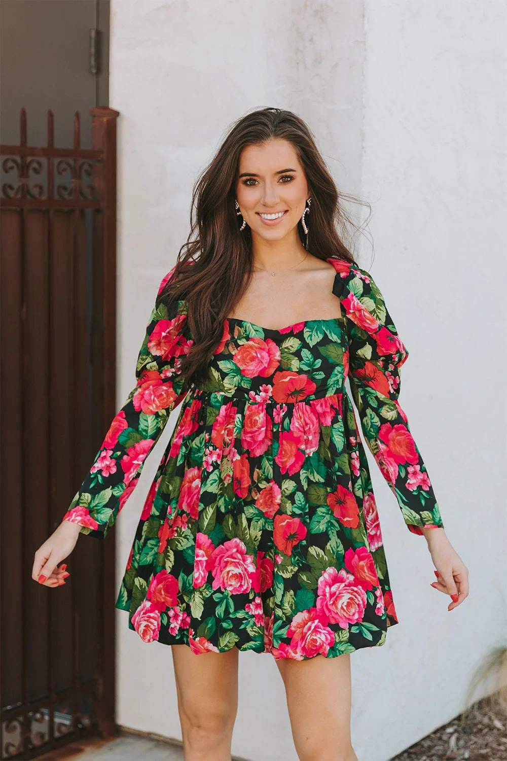 Stassi Rosa Dress Airy Layer Elegant Everyday