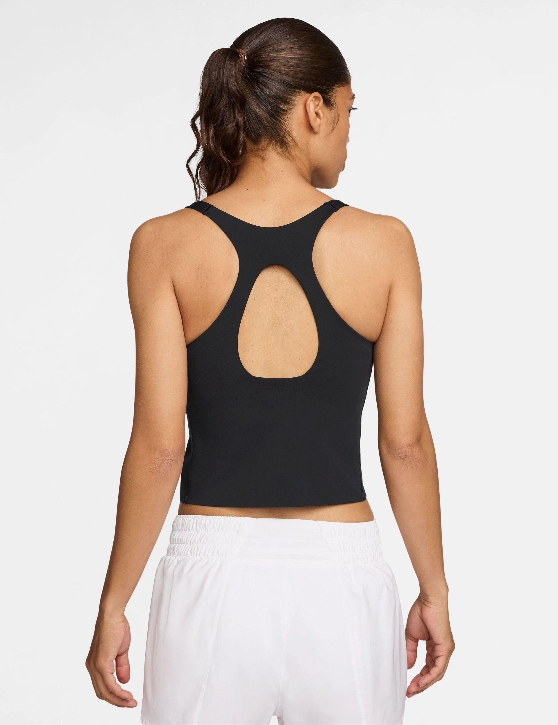 Dynamic Fit Design domestic users Universa Medium-Support Padded Sports Bra Tank - Black/Anthracite/Dark Smoke Grey