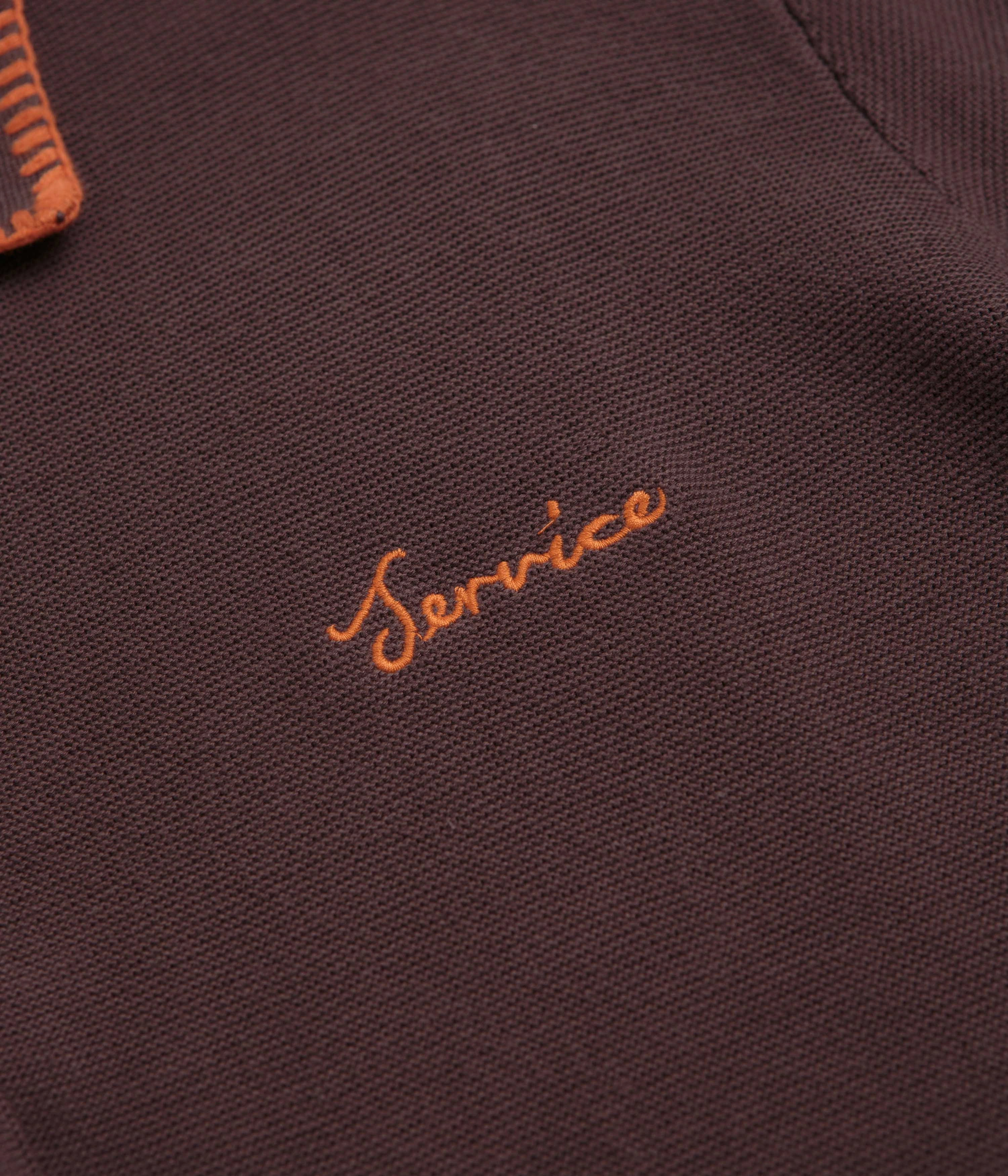 performance test Outdoor Fit Service Works Blanket Stitch Cardigan - Brown