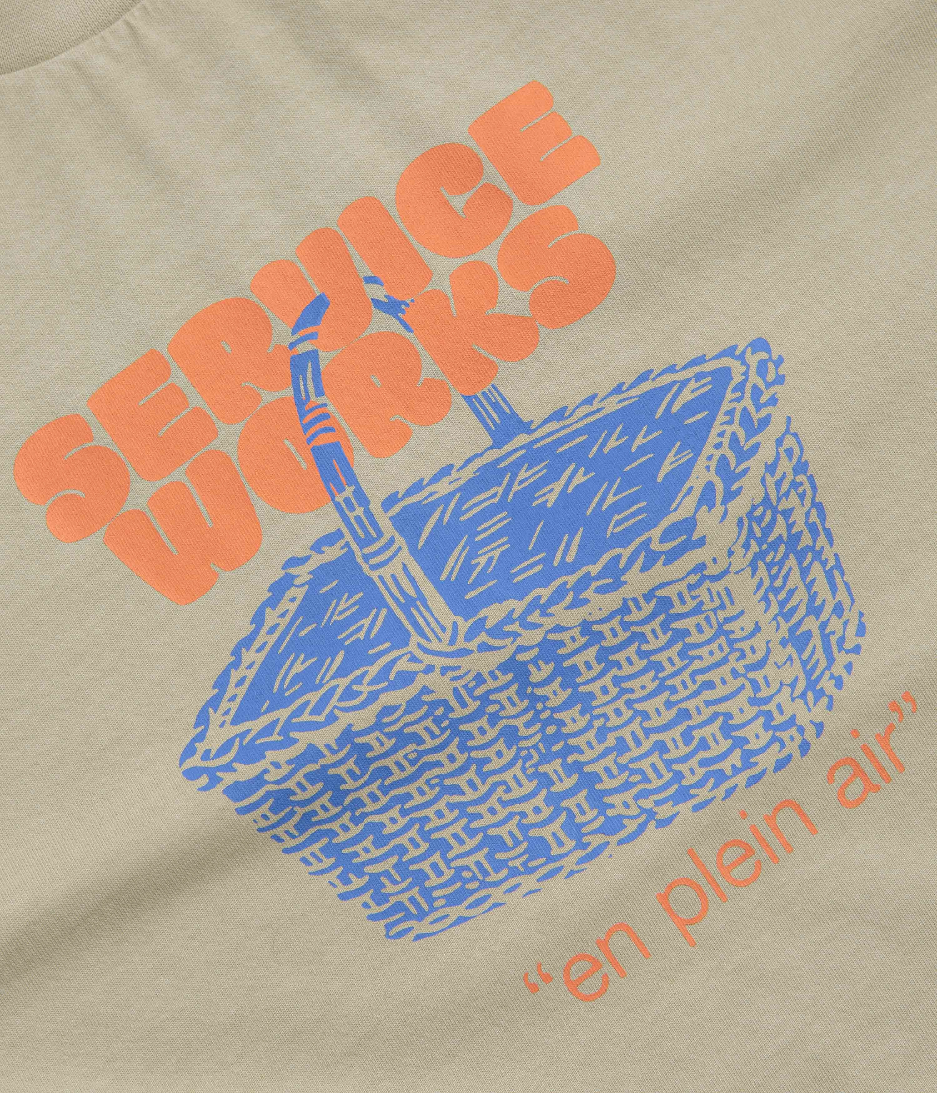 concert Service Works En Plein Air T-Shirt - Stone