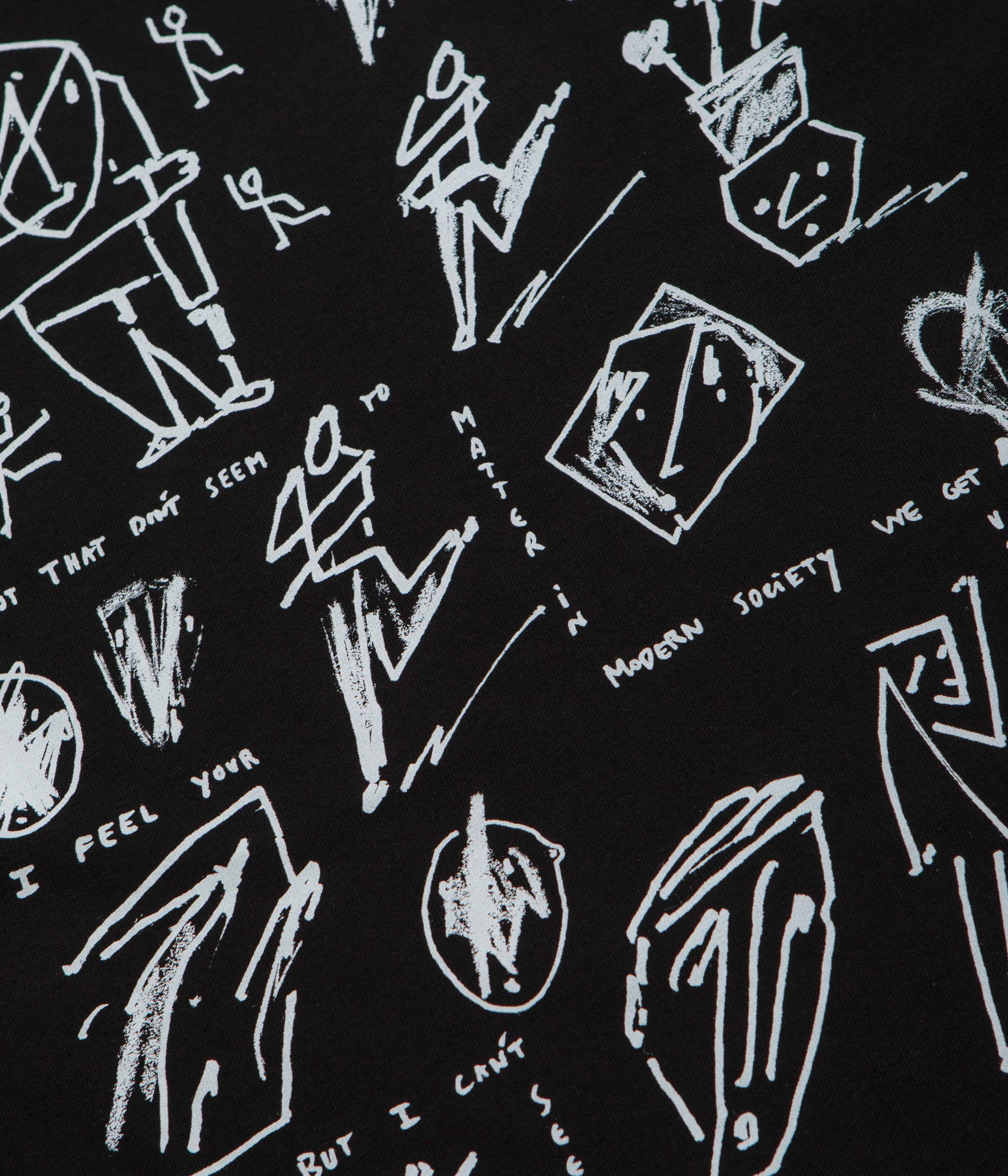 Indoor clothing Polar Sad at Times Long Sleeve T-Shirt - Black