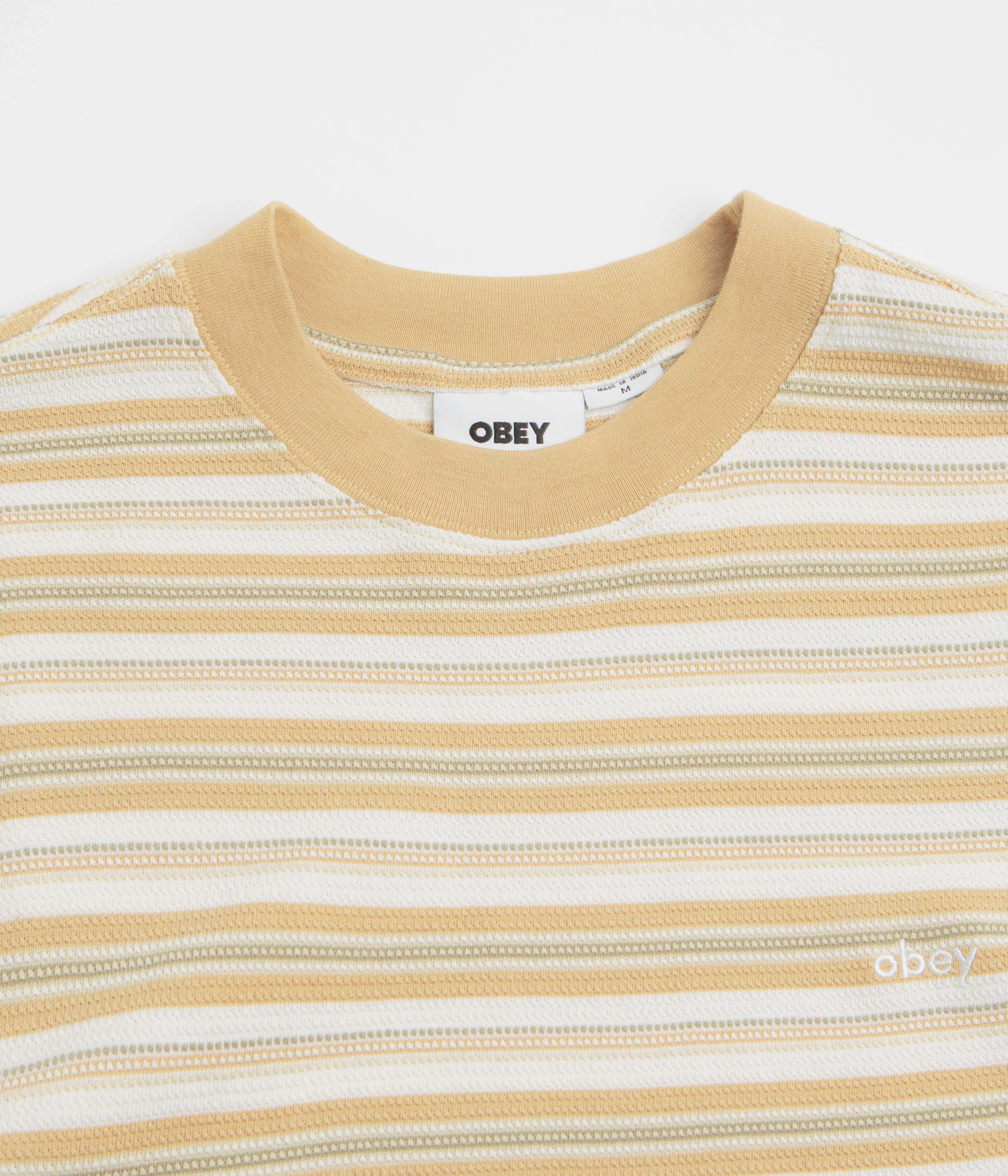 Obey Kenny Relaxed T-Shirt - Unbleached Multi theater venue