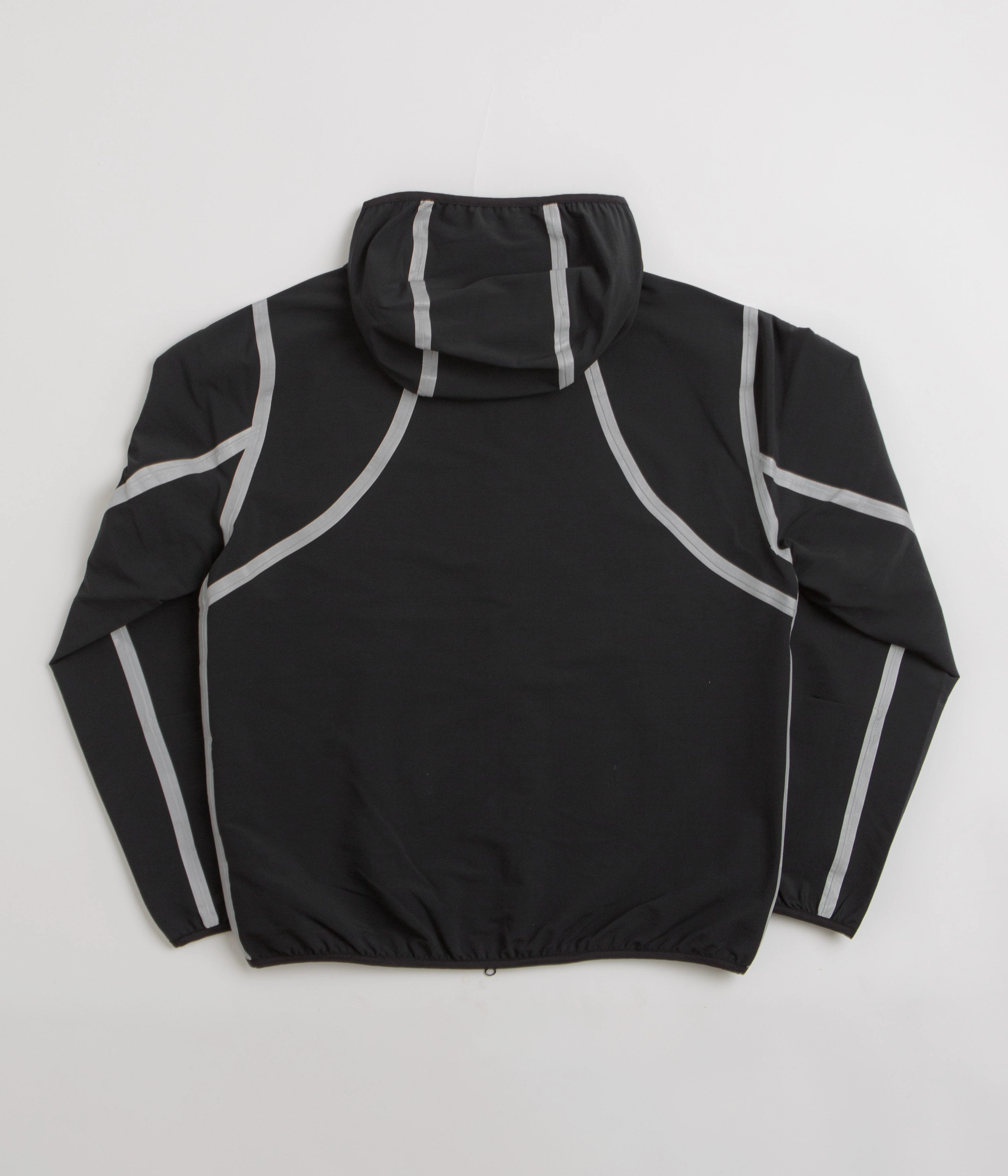 Purple Mountain Observatory Soft Shell Balaclava Jacket - Black / White All Season Fit