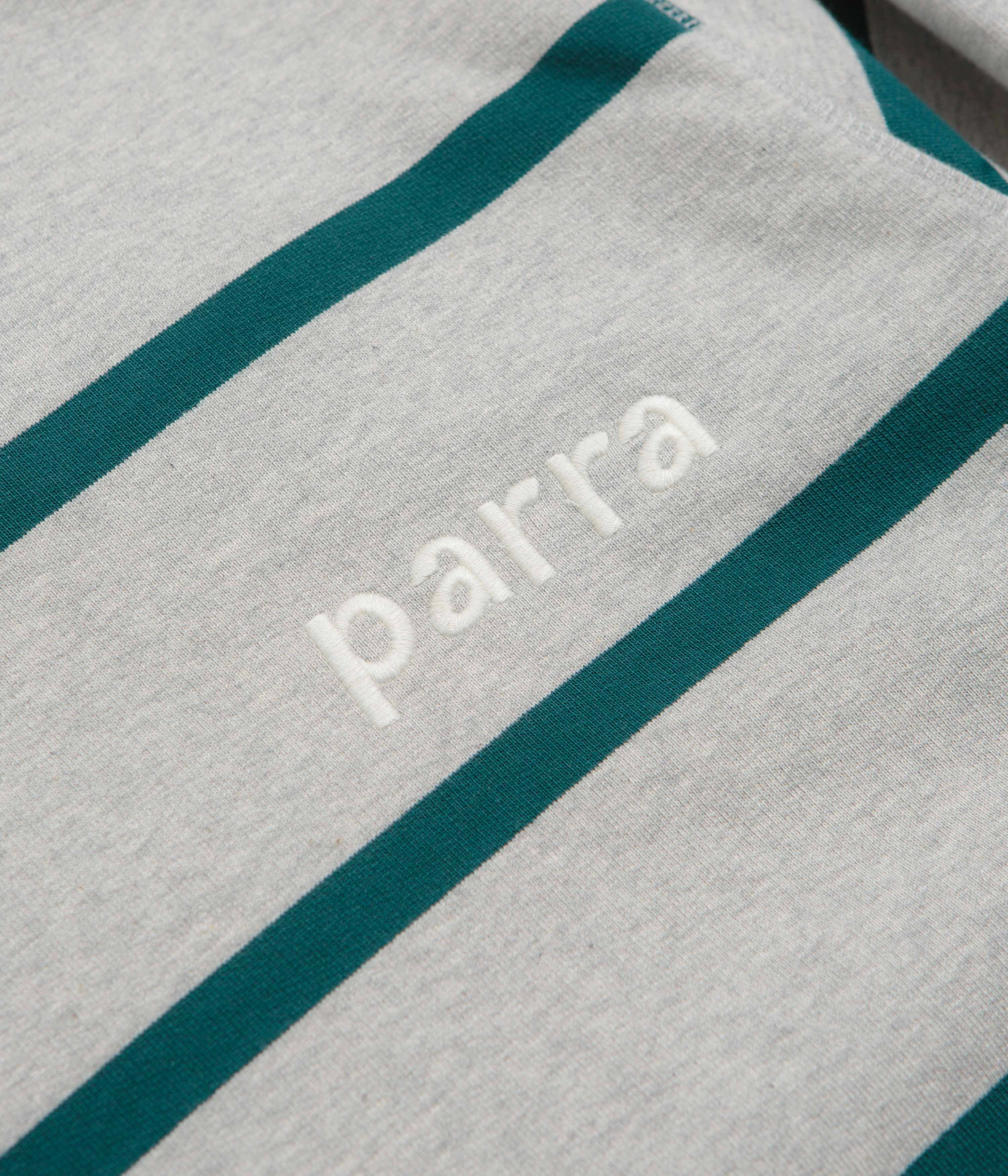 User Experience product affordable accessibility by Parra Pristine Striper Crewneck Sweatshirt - Heather Grey