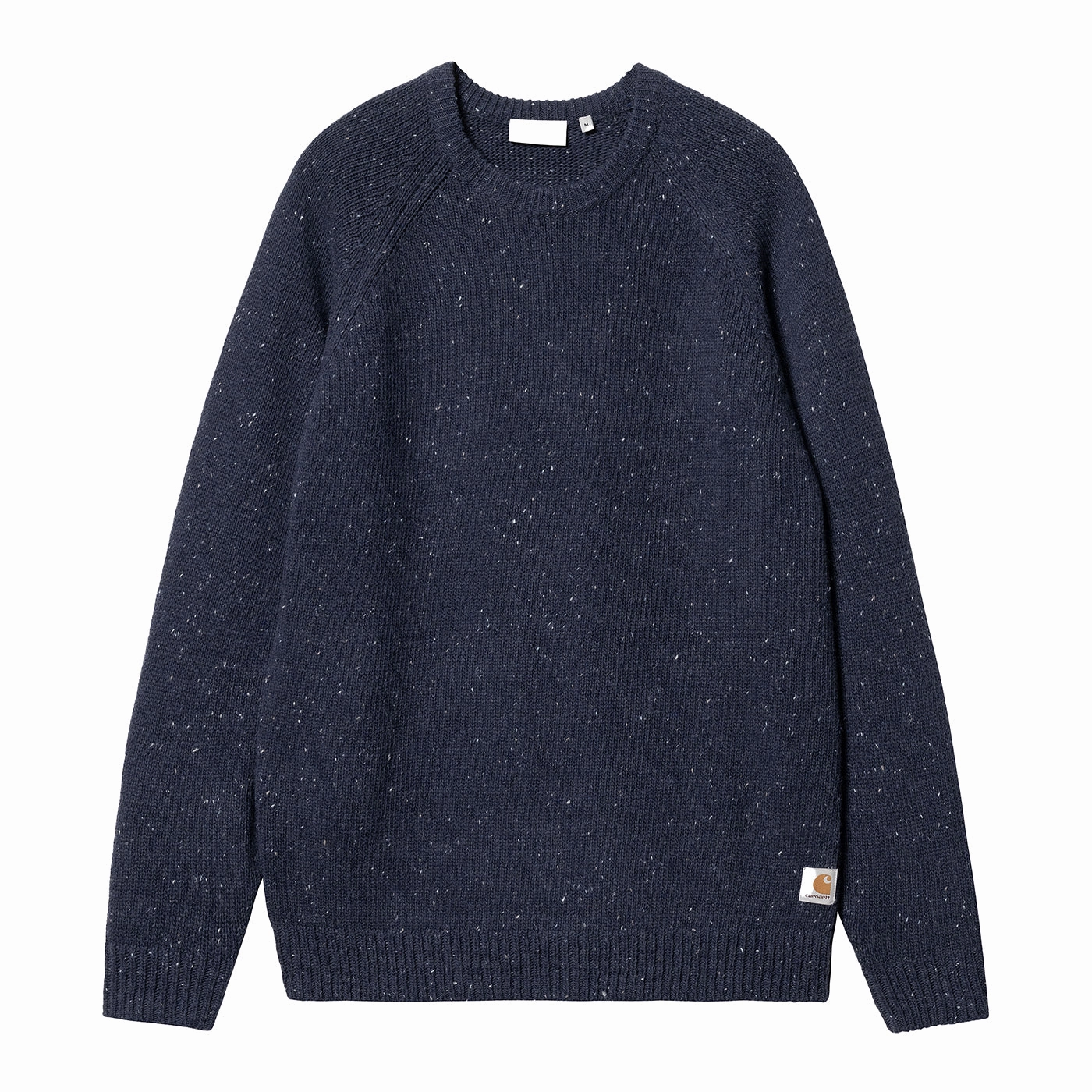 Casual Vibes Carhartt WIP Anglistic Sweater - Speckled Air Force Blue