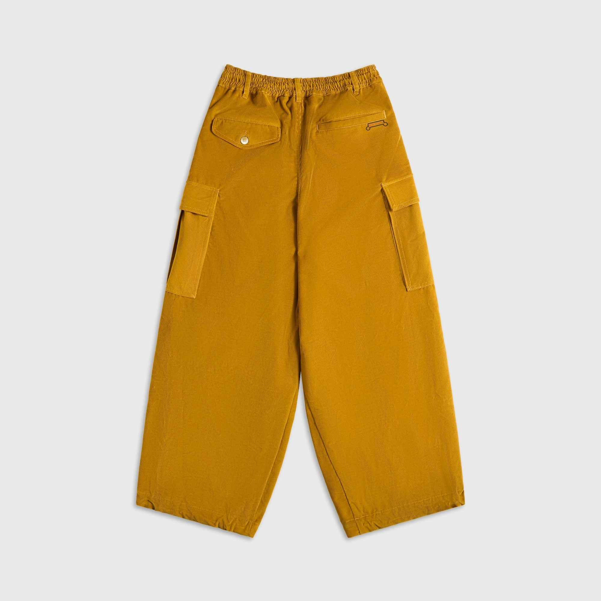 Marni Corduroy Drawstring Cargo Workwear Gabardine Pants - Honey Commuter Fit AntiStaticFinish