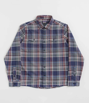 Patagonia Fjord Flannel Shirt - Adventurer: New Navy Timeless Fit