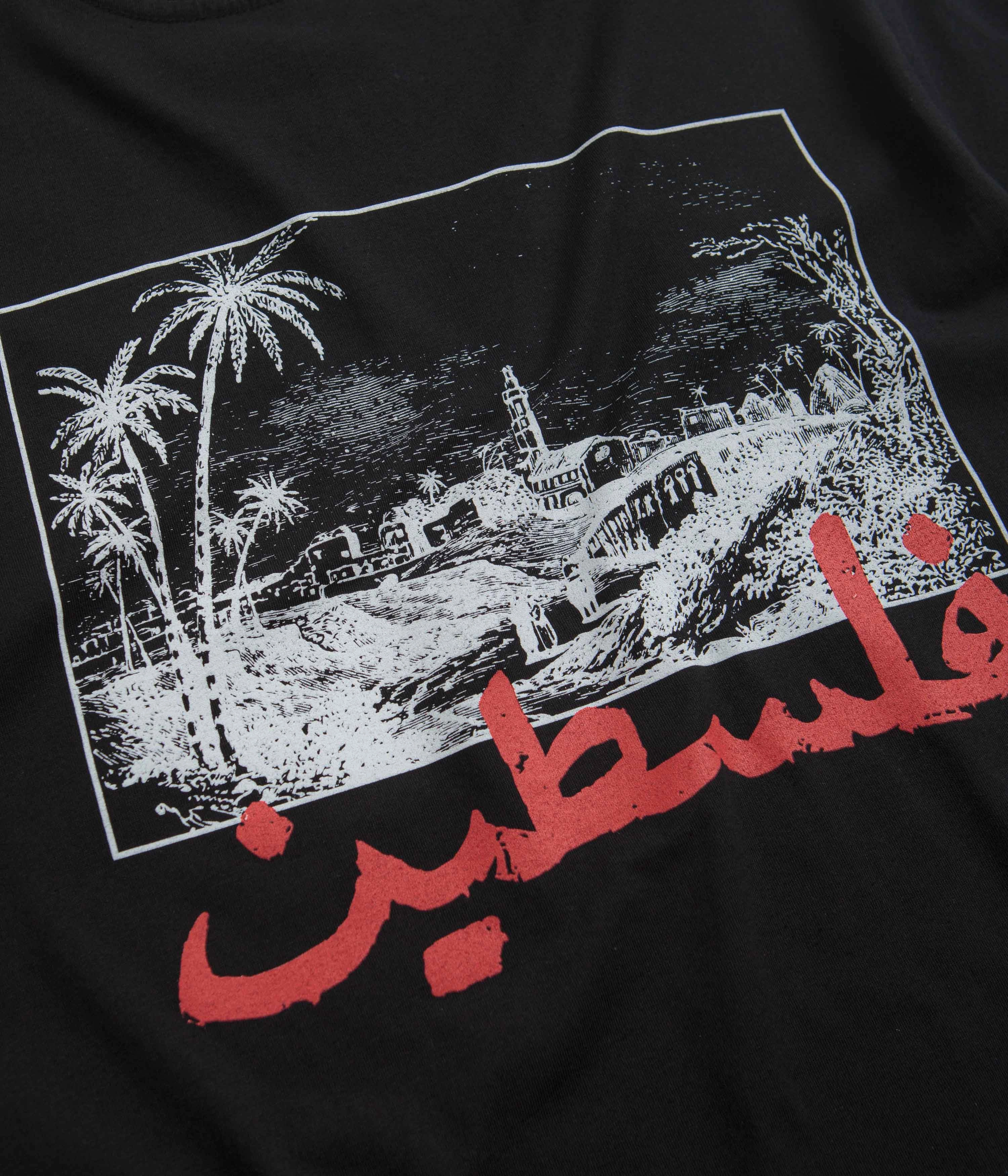 SkatePal Palms T-Shirt - Black daytime event