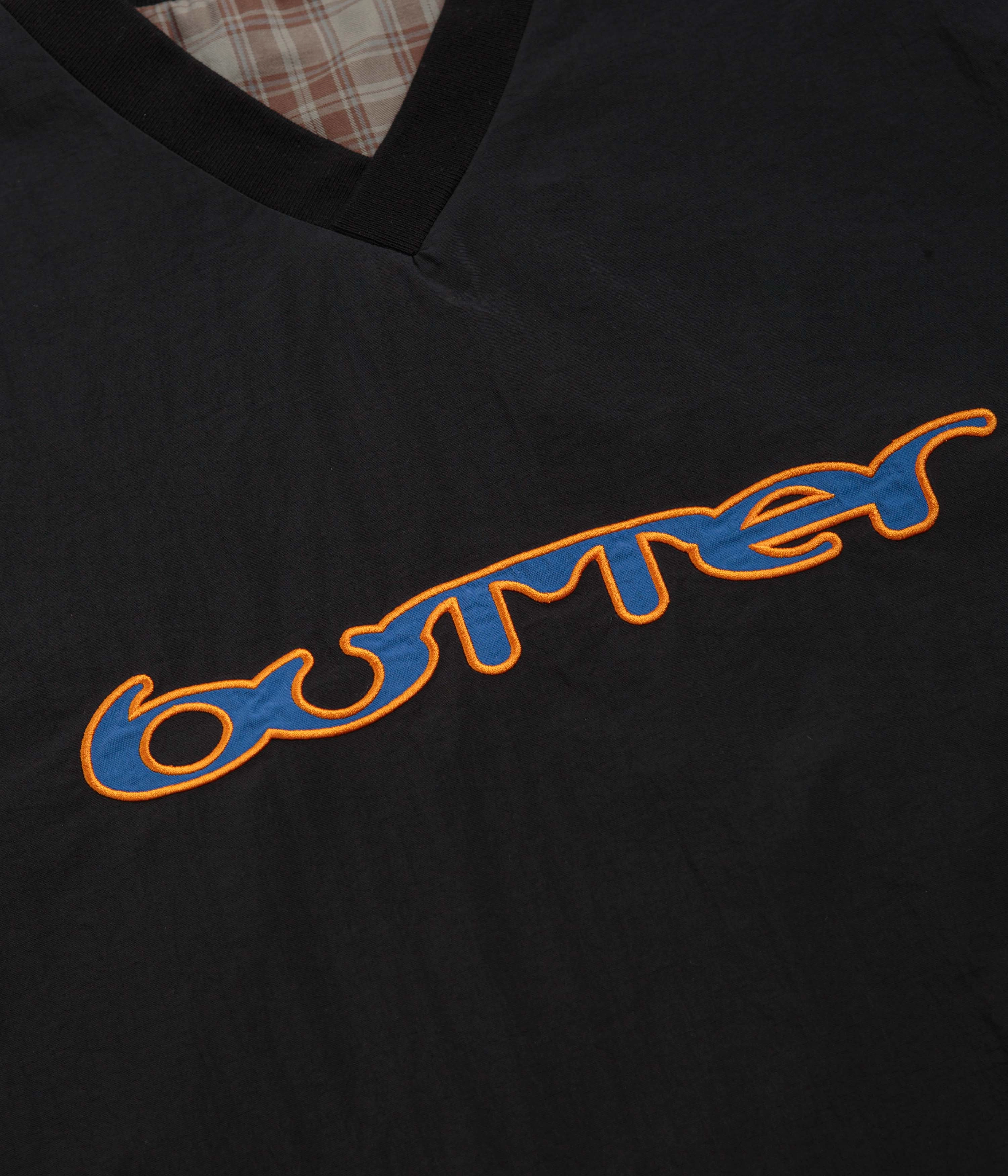 formal dinner Full Length Zipper Butter Goods Reversible Dugout Pullover Jacket - Black / Stone