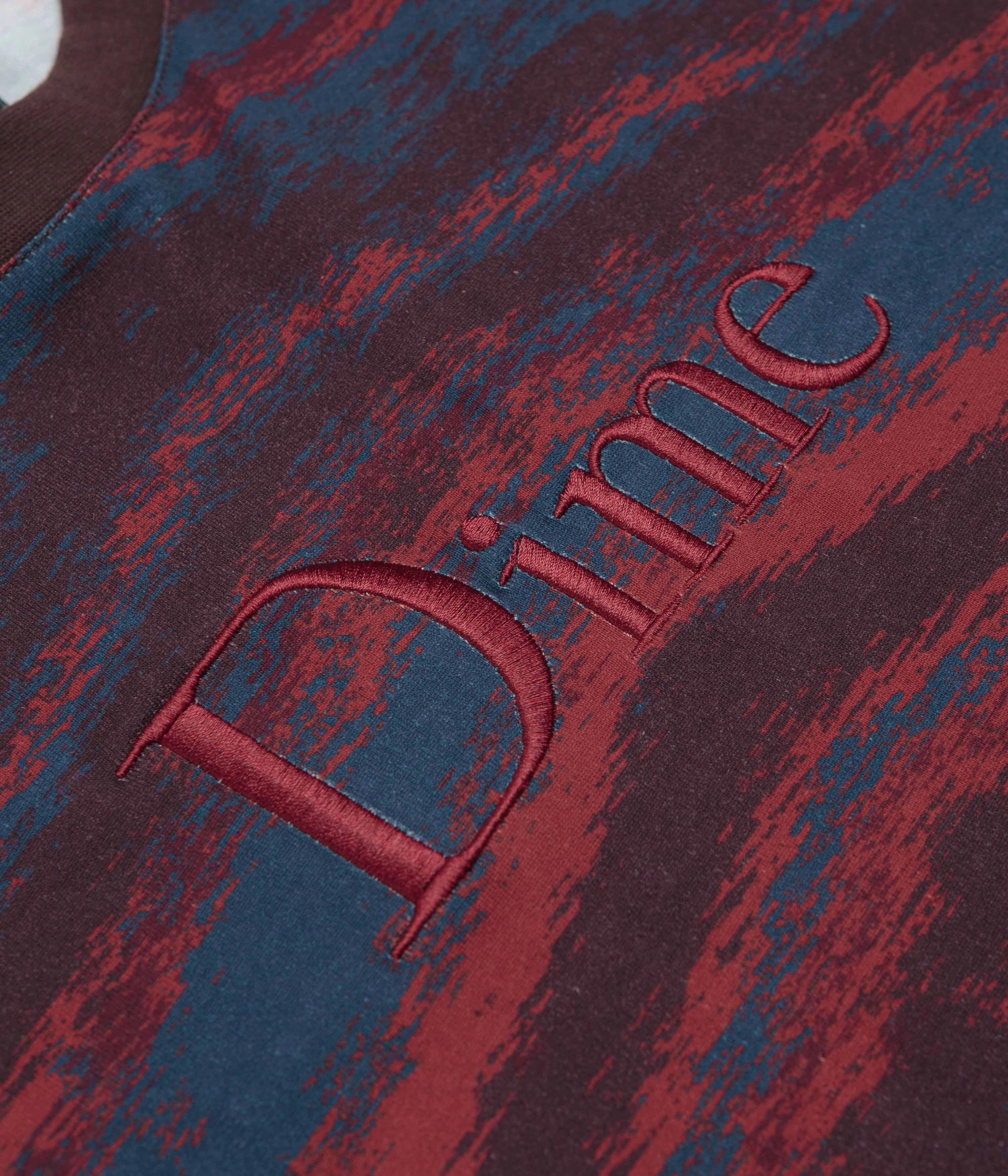 Dime Brushstroke Shirt - Bordeaux Active Lifestyle