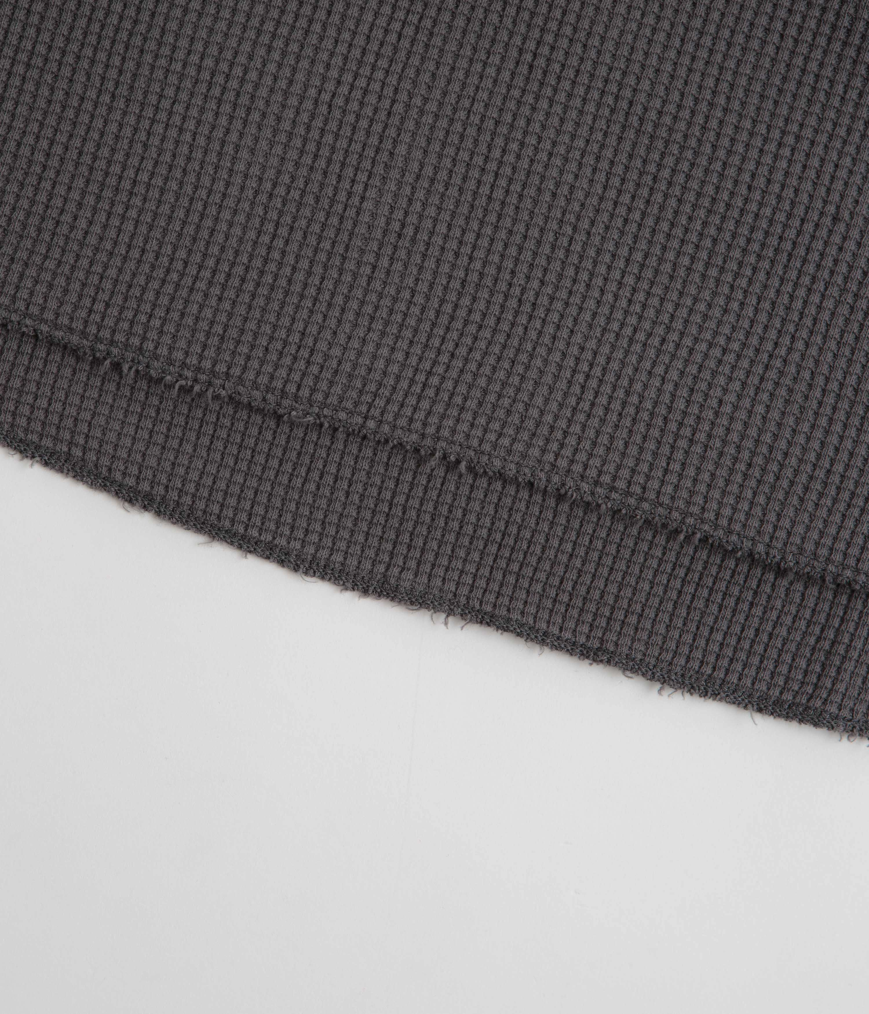 empire waist silhouette hidden closure Polar Dylan Long Sleeve T-Shirt - Graphite