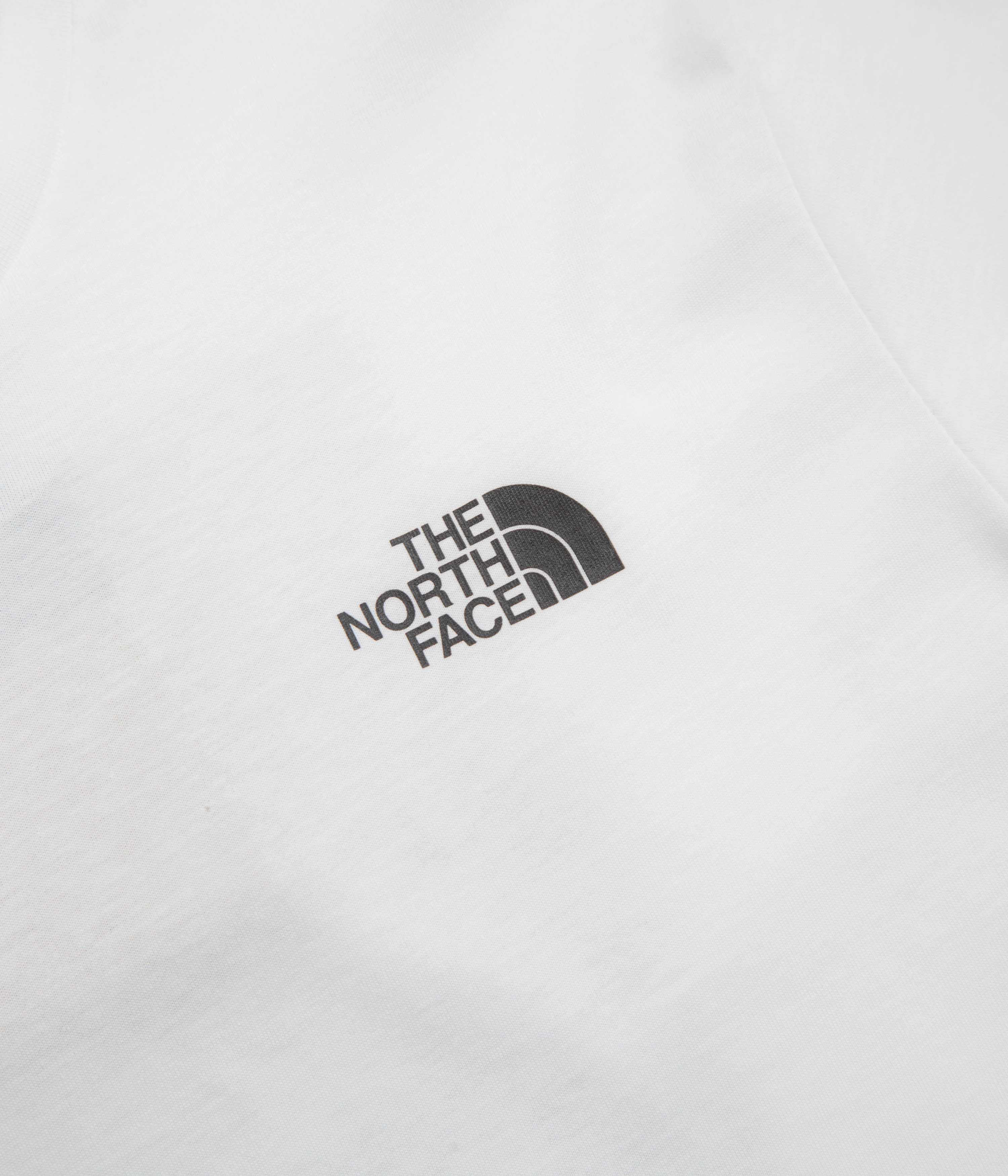 Adjustable Tagless Neck Design The North Face Box NSE Celebration T-Shirt - TNF White