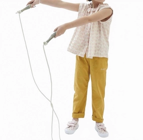 Flexible Knees Miel Pantalon In Yellow