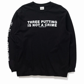 Malbon Golf x Santa Cruz Gorse L/S Tee - Black table tennis Home Wear
