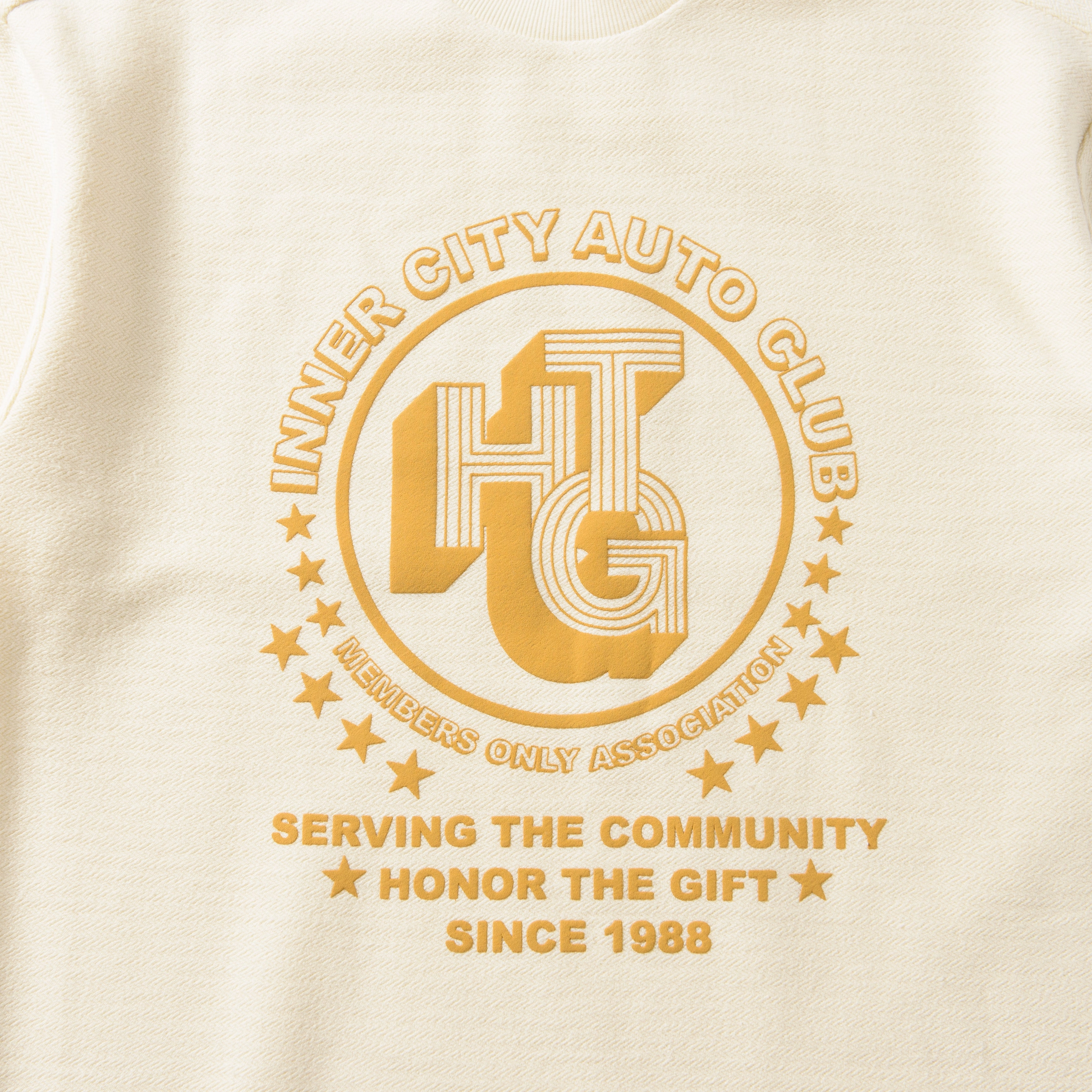 dry environment Honor The Gift Association Herringbone Tee - White