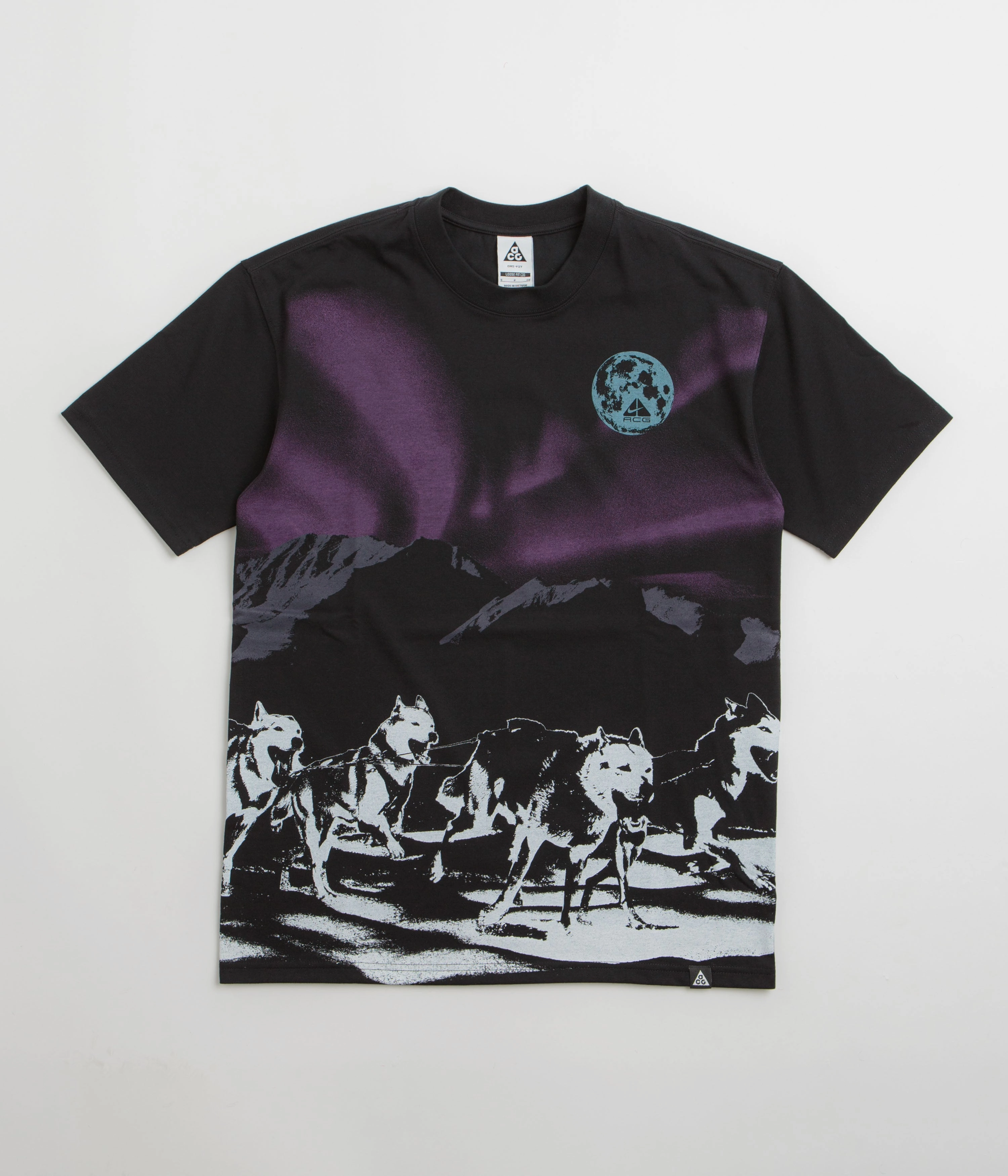 Nike ACG Northern Lights T-Shirt - Black packable
