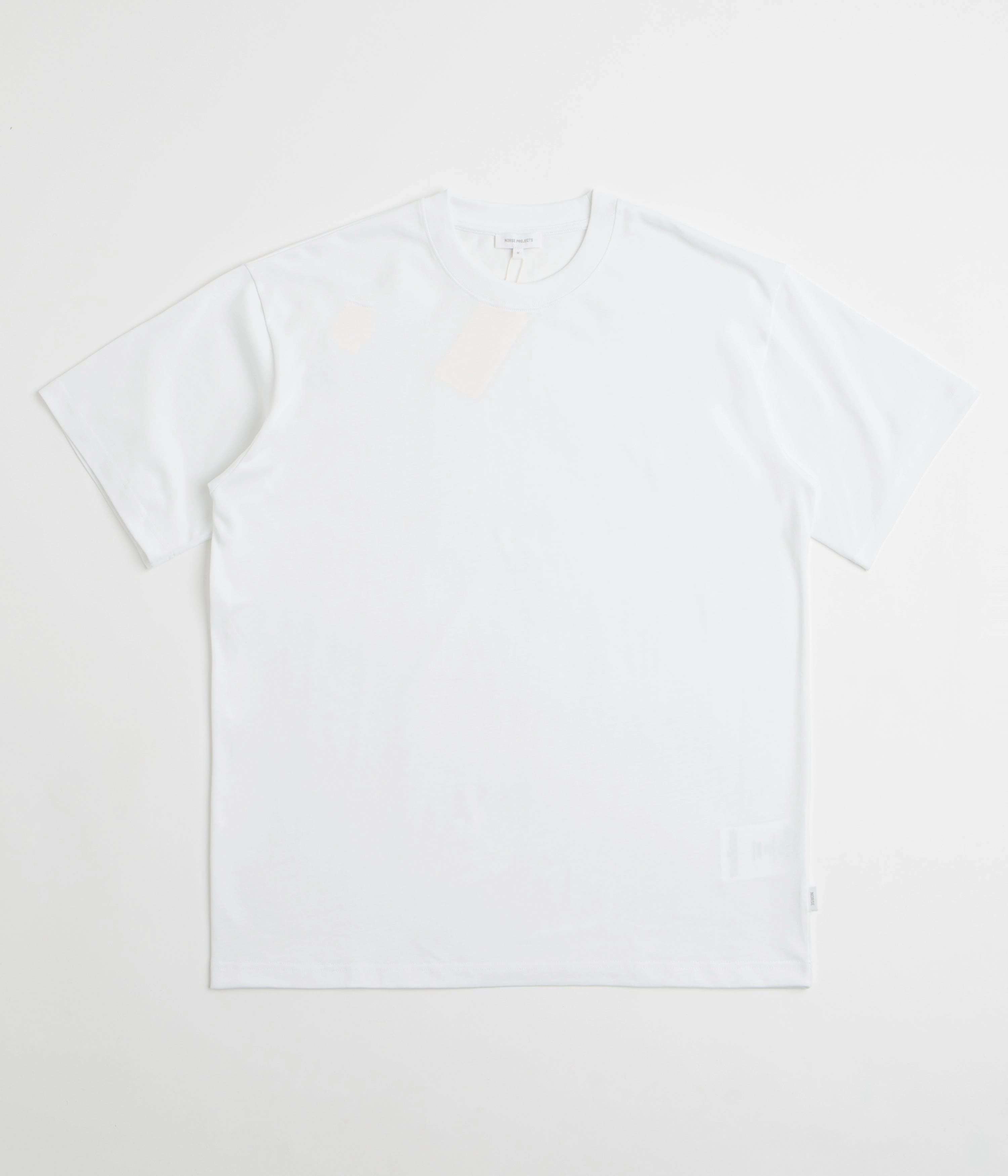 Modernity No Slip Sleeve Banding Norse Projects Standard Heavy Loose T-Shirt - White