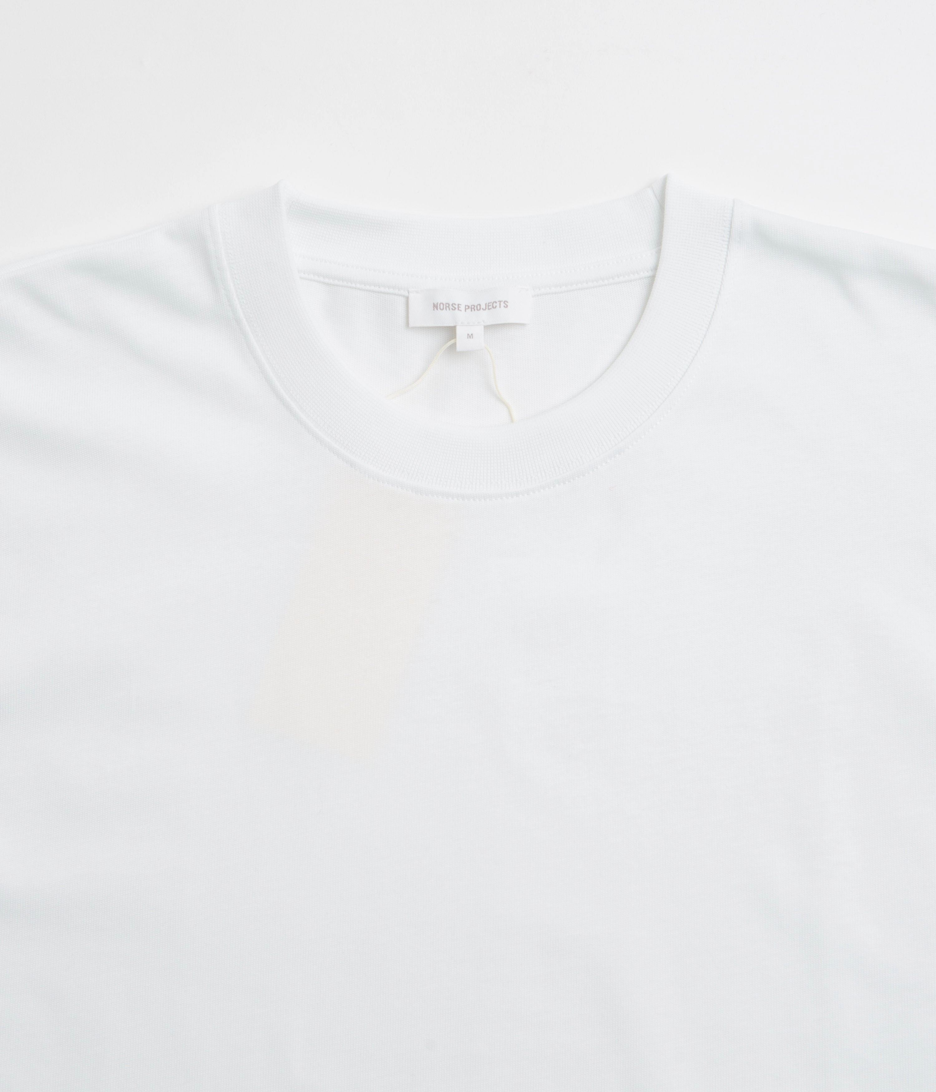 Norse Projects Standard Heavy Loose T-Shirt - White Skating aquarium venue