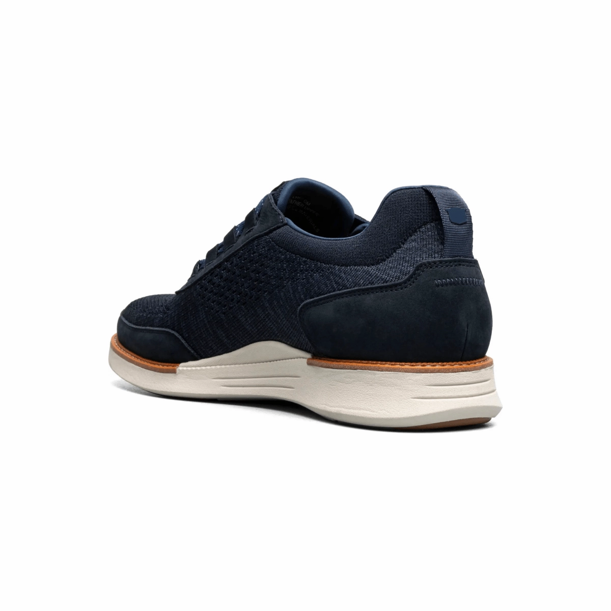 All-day Traction Florsheim Men's Launch Knit Elastic Navy