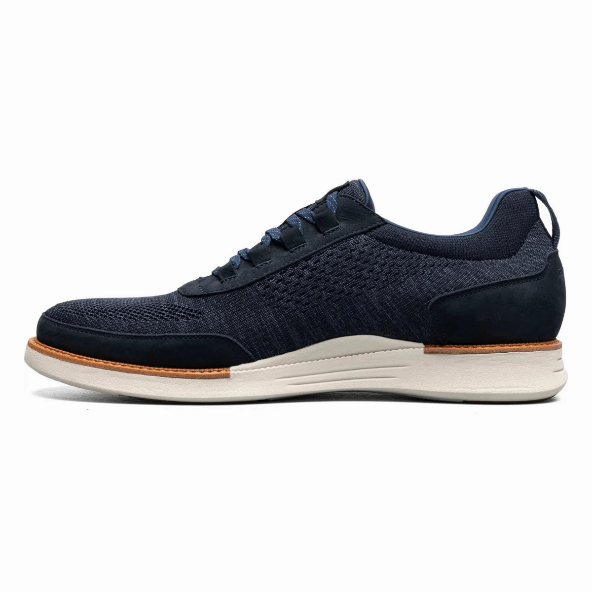 Florsheim Men's Launch Knit Elastic Navy Functional