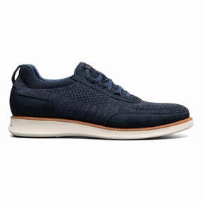 Florsheim Men's Launch Knit Elastic Navy Fast Action All-purpose stability