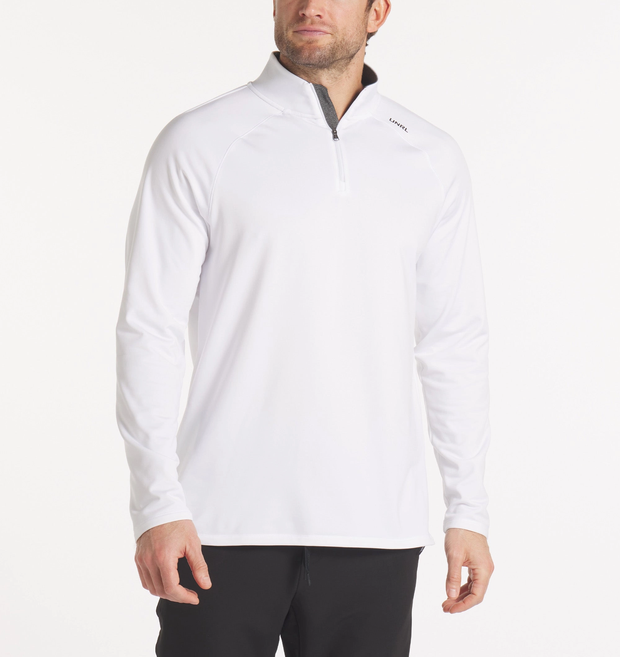 Interlock Quarter Zip Soft Touch Texture CompactSize
