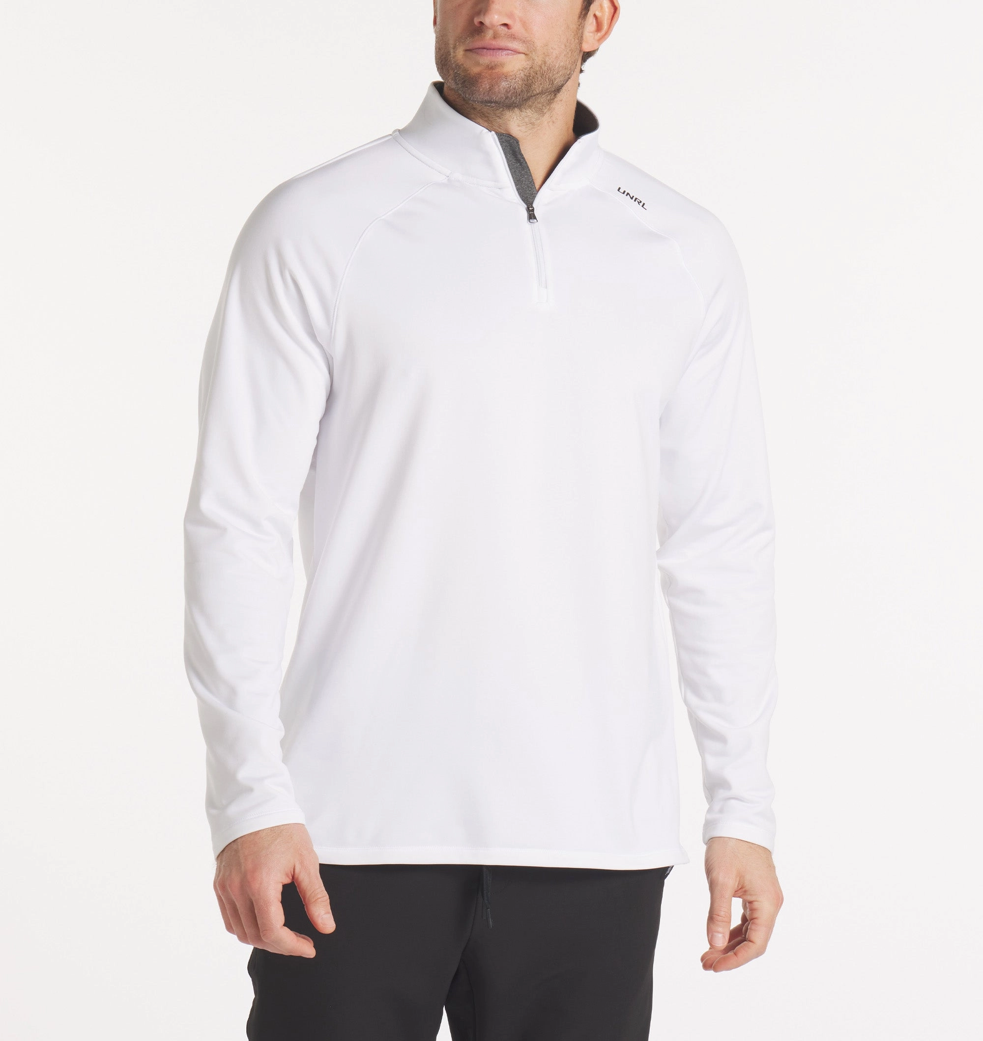 Sweat Absorbing Lining Interlock Quarter Zip