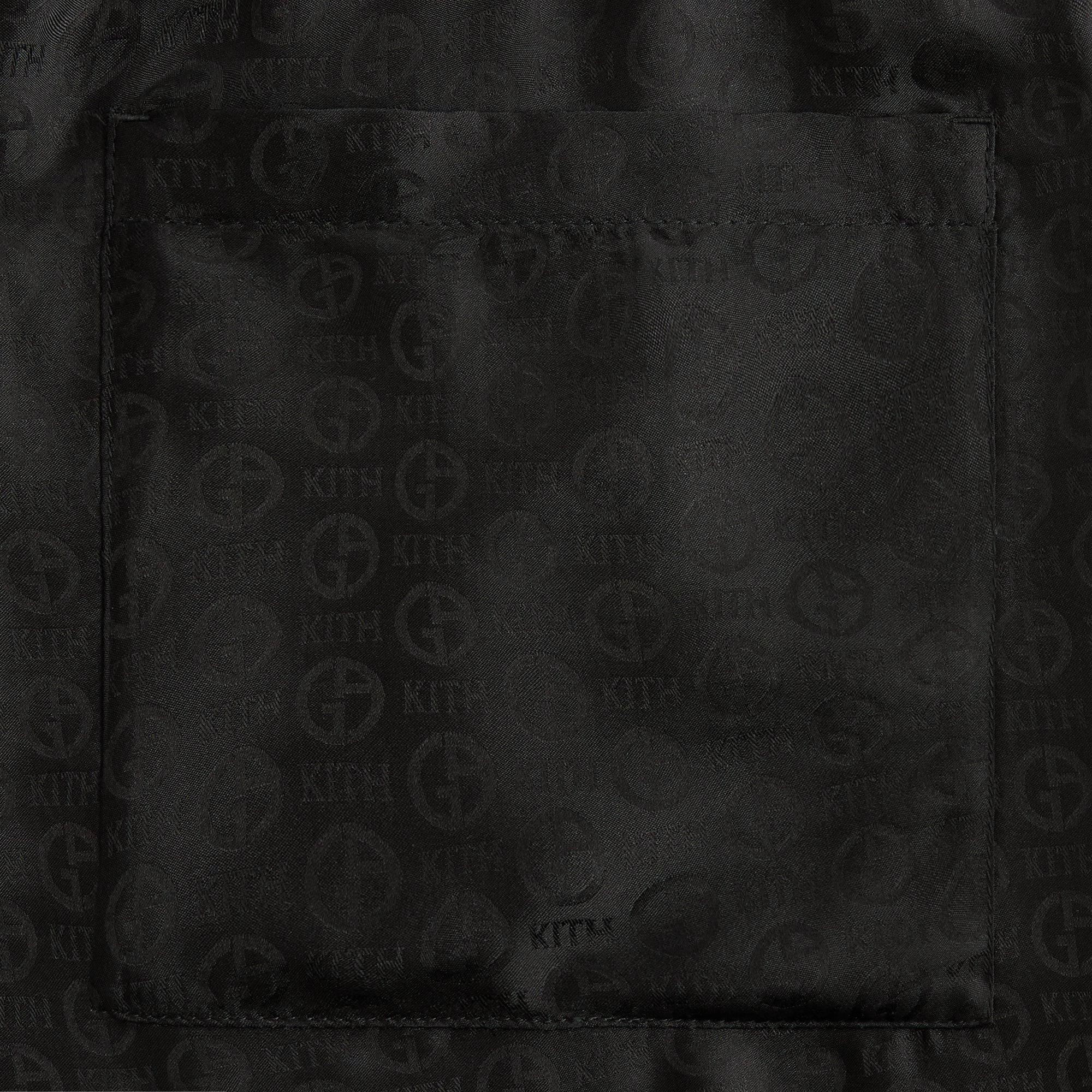 Giorgio Armani & Kith Monogram Grayson Pant - Black Flexible Movement