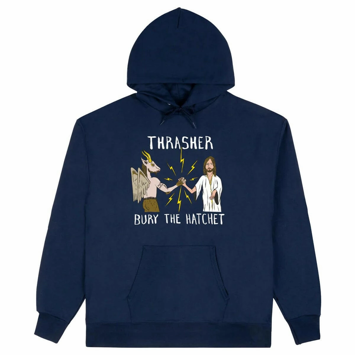 petite clothing Thermal Insulation Thrasher - Toy Machine B.T.H. Hoodie Navy