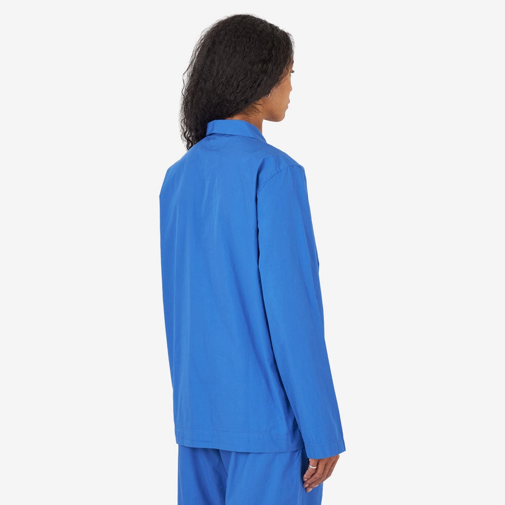 Fashion Forward Tekla Poplin Long Sleeve Shirt / Royal Blue