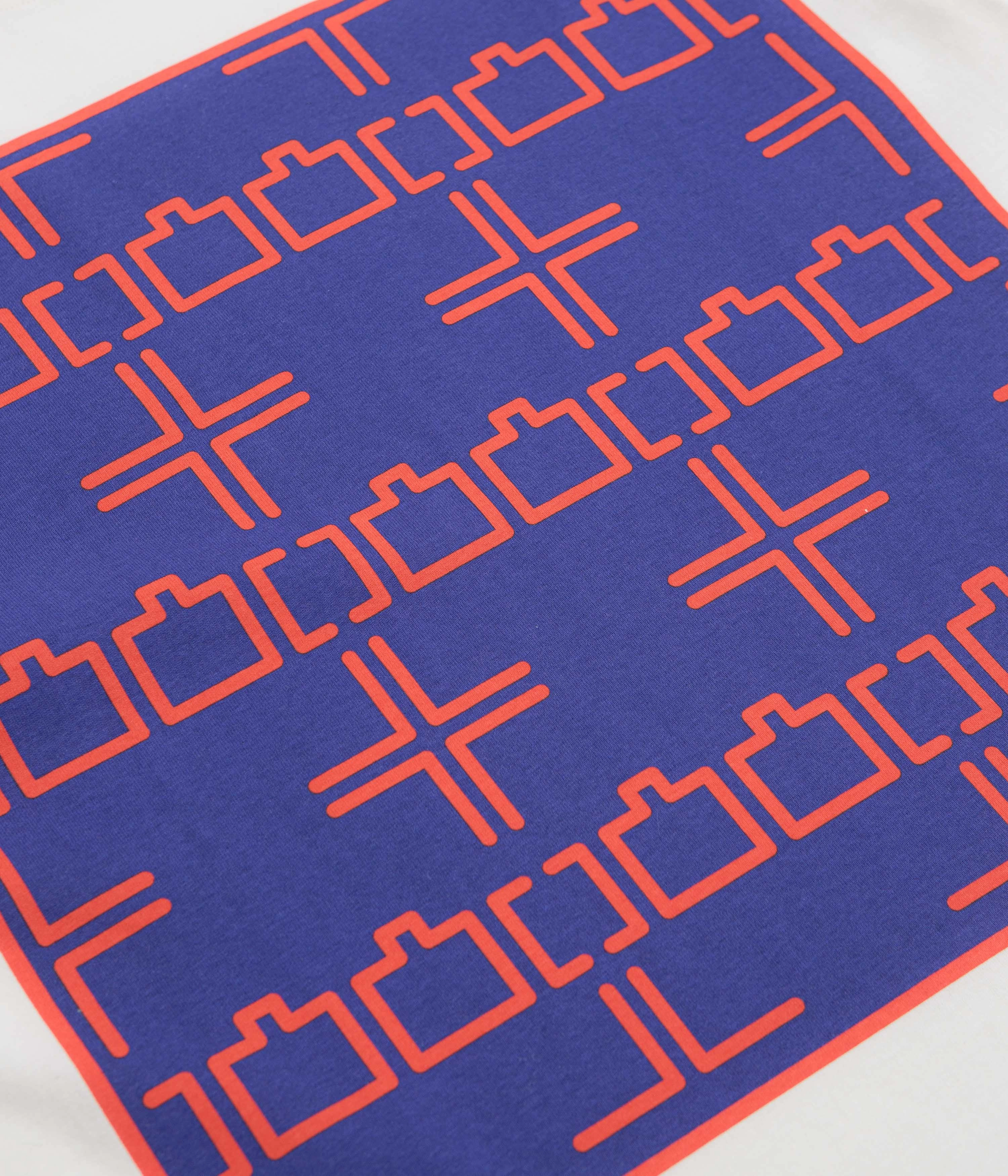 The Trilogy Tapes Dashed Line T-Shirt - White mass-produced hiking event