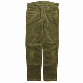 KUT Girls Green Corduroy Pants Size: Junior 0P All Purpose Packable Fit