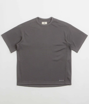 Snow Peak Dry Thermal T-Shirt - Charcoal diving event
